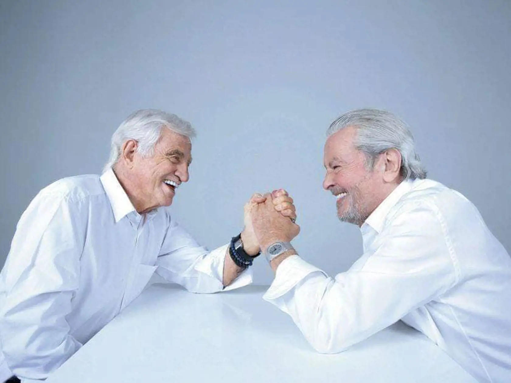 Jean-Paul Belmondo a Alan Delon