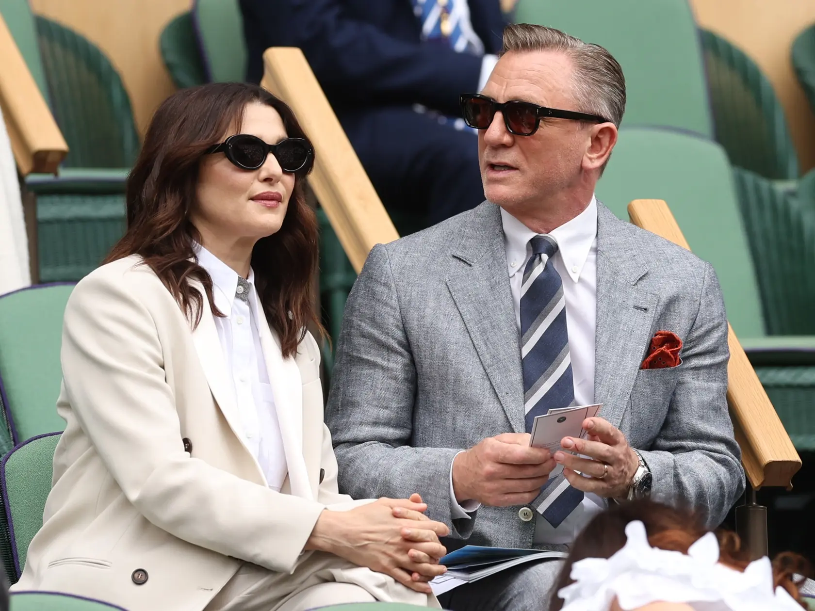 Rachel Weisz a Daniel Craig si nenechali ujsť finále Wimbledonu.