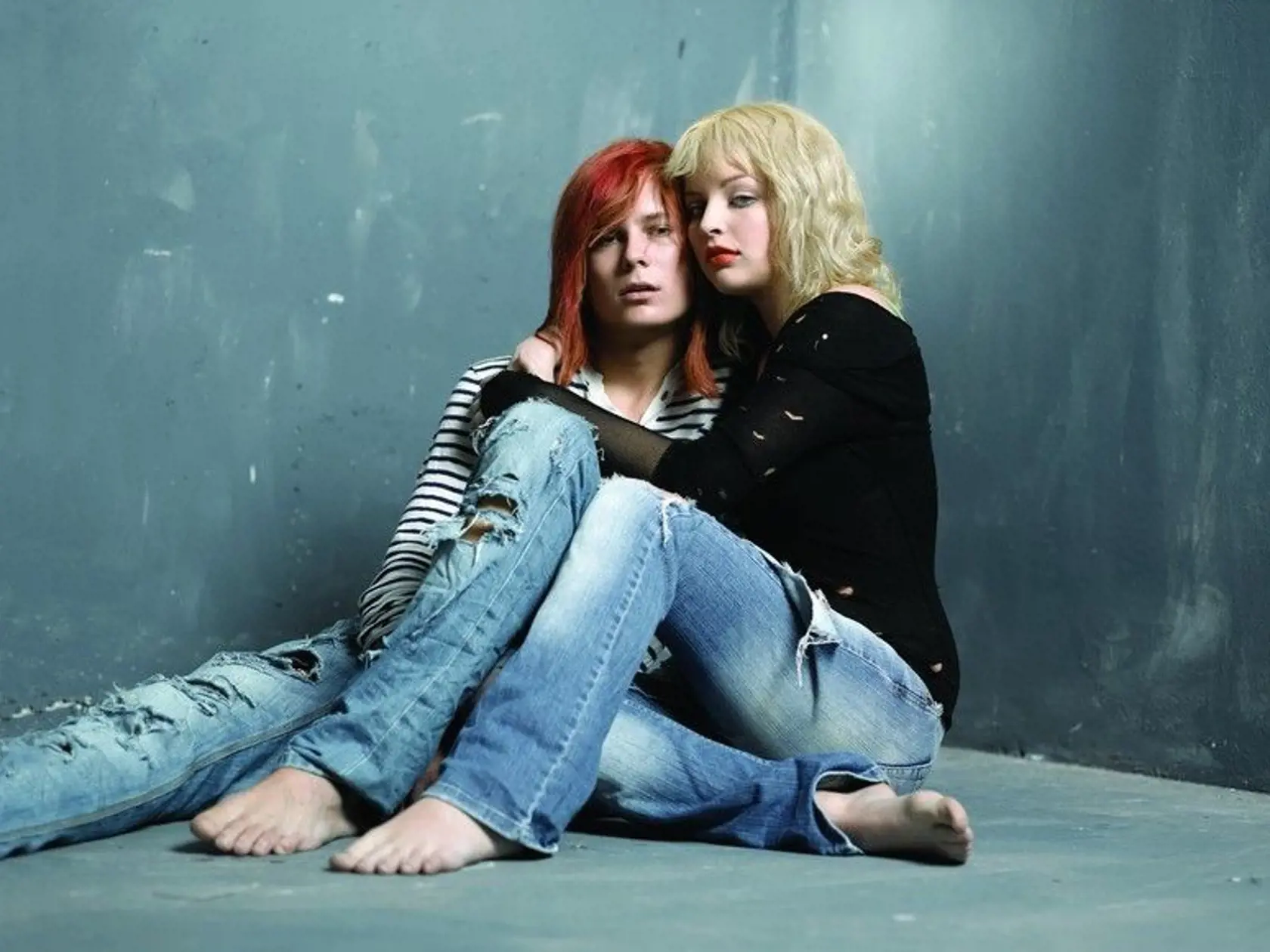 Šmajda si s Konvičkovou  vyskúšali rolu legendárneho rockového párika Kurt Cobain a Courtney Love.