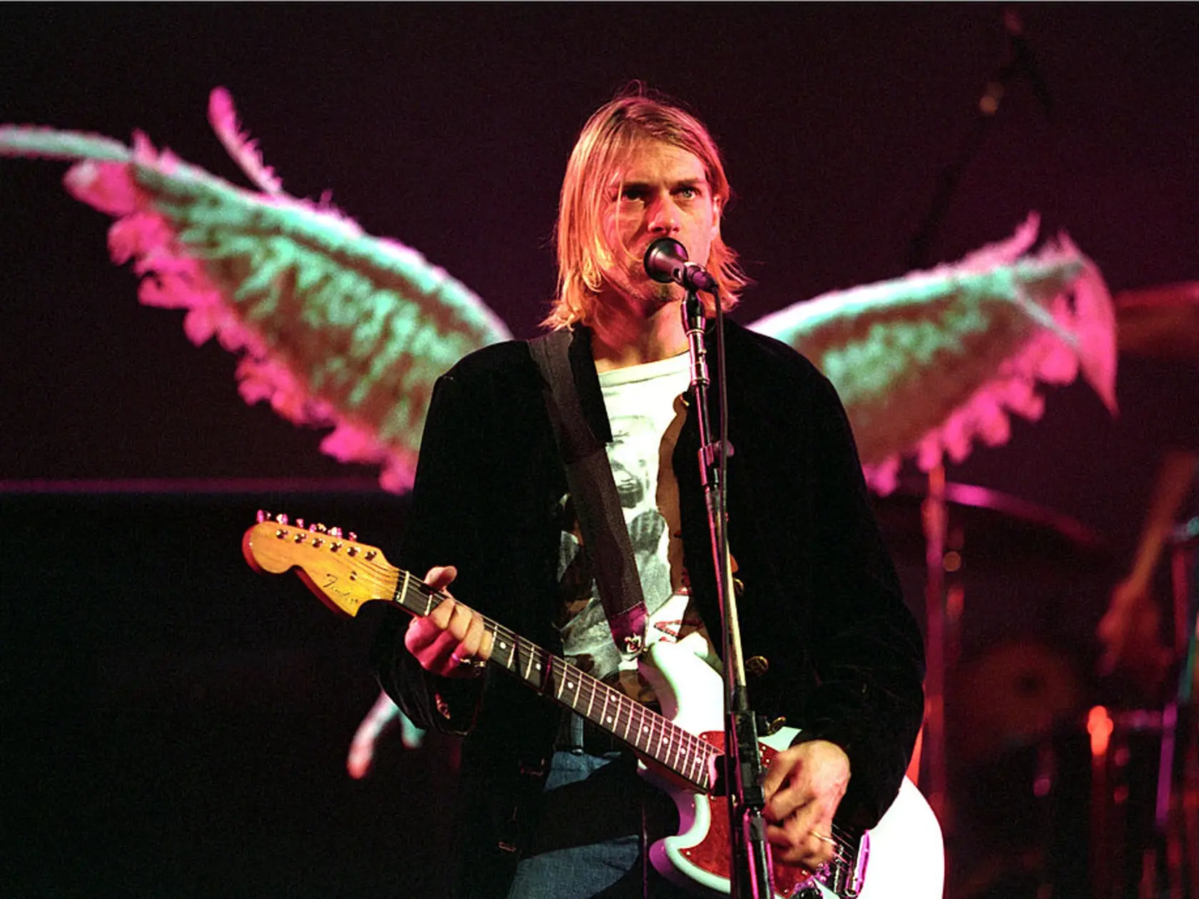Kurt Cobain: Frontman skupiny Nirvana.