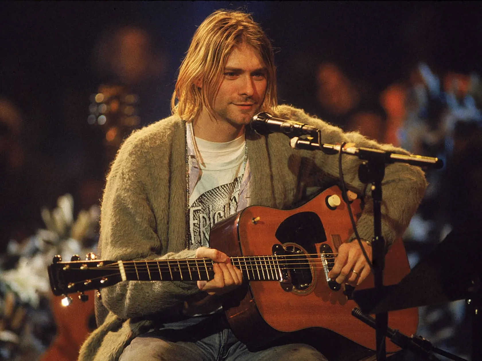 Kurt Cobain: Frontman skupiny Nirvana.