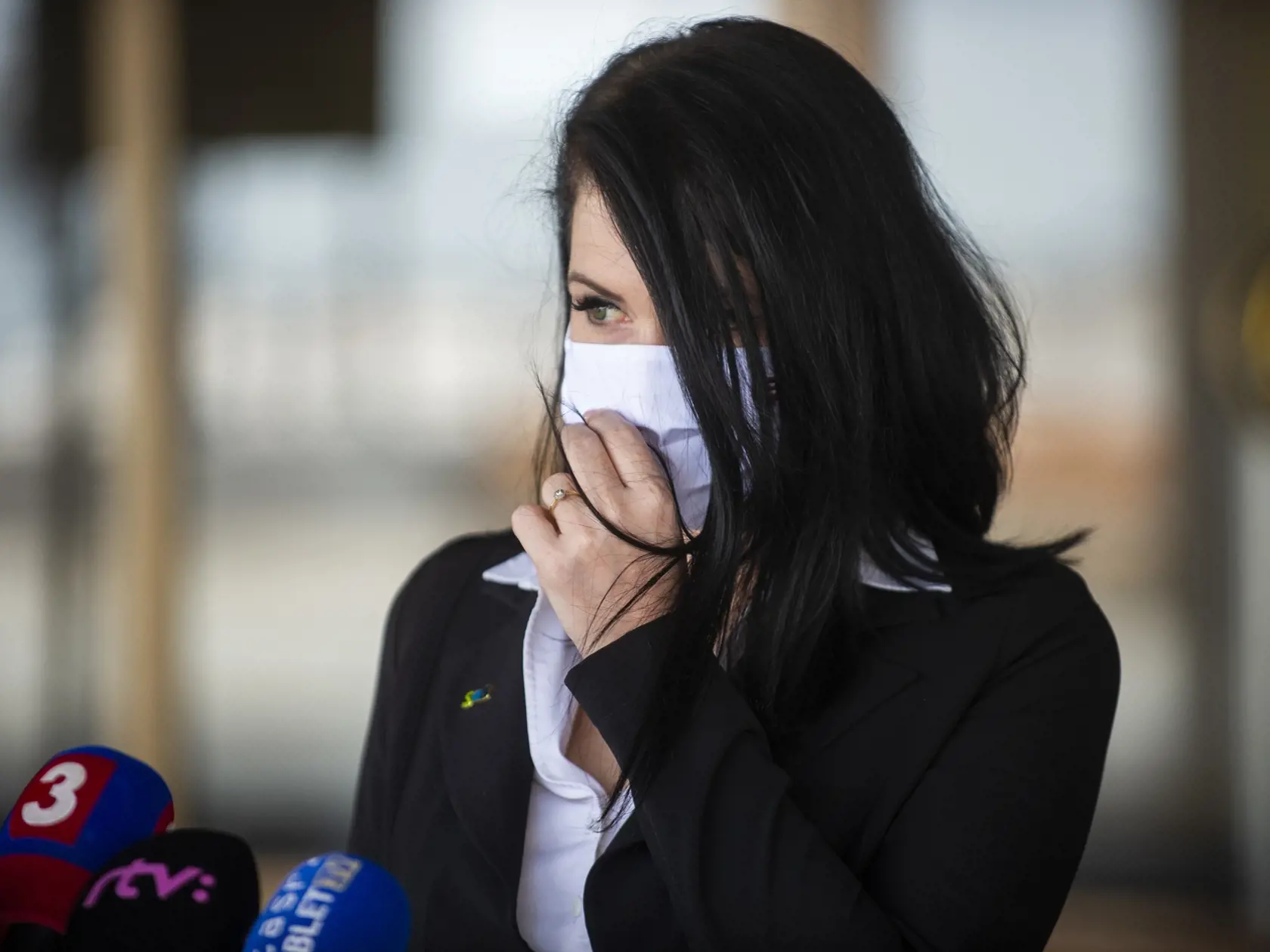 Na snímke poslankyňa NR SR Jana Cigániková (SaS)