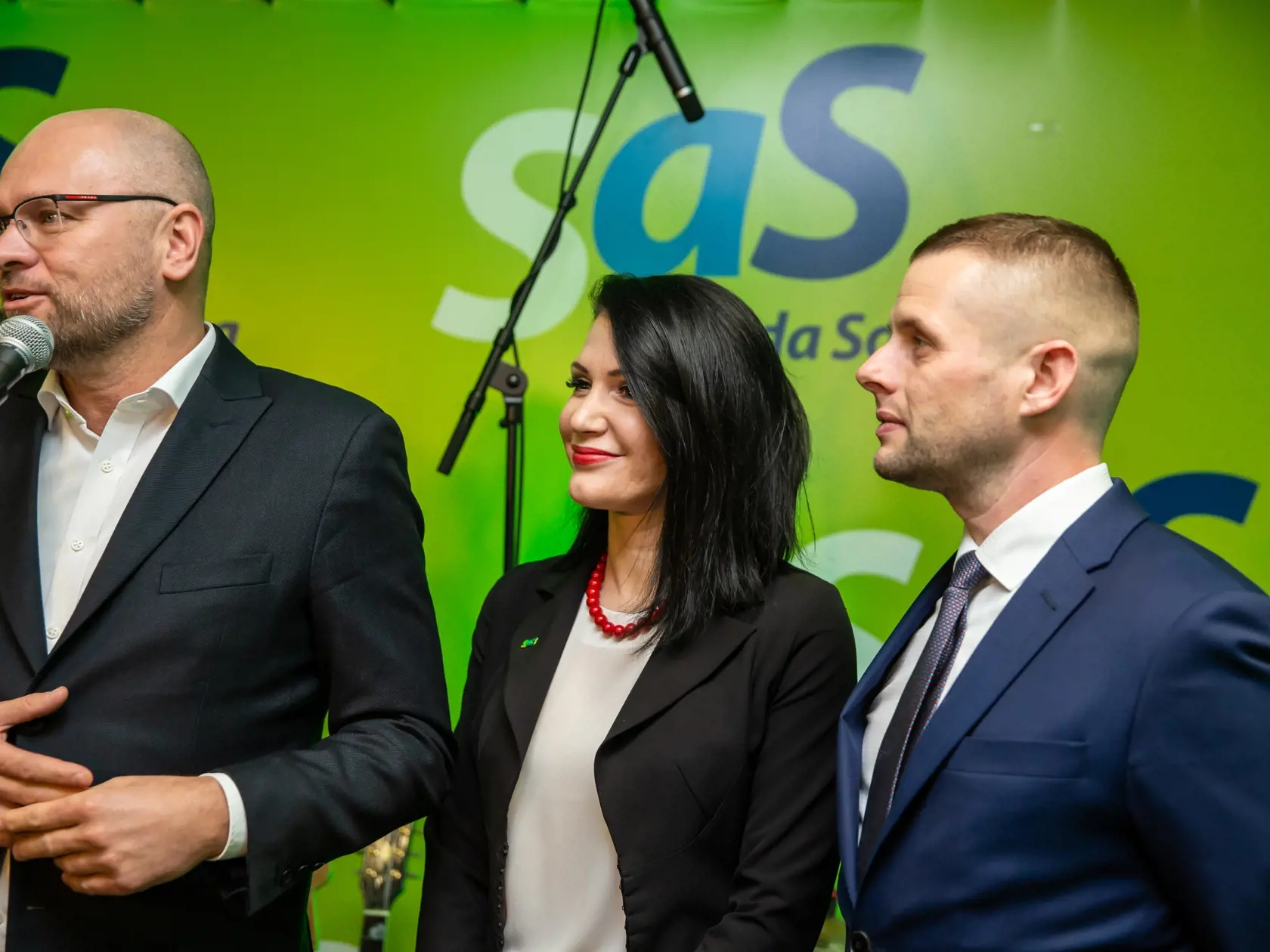 Na snímke poslankyňa NR SR Jana Cigániková (SaS)