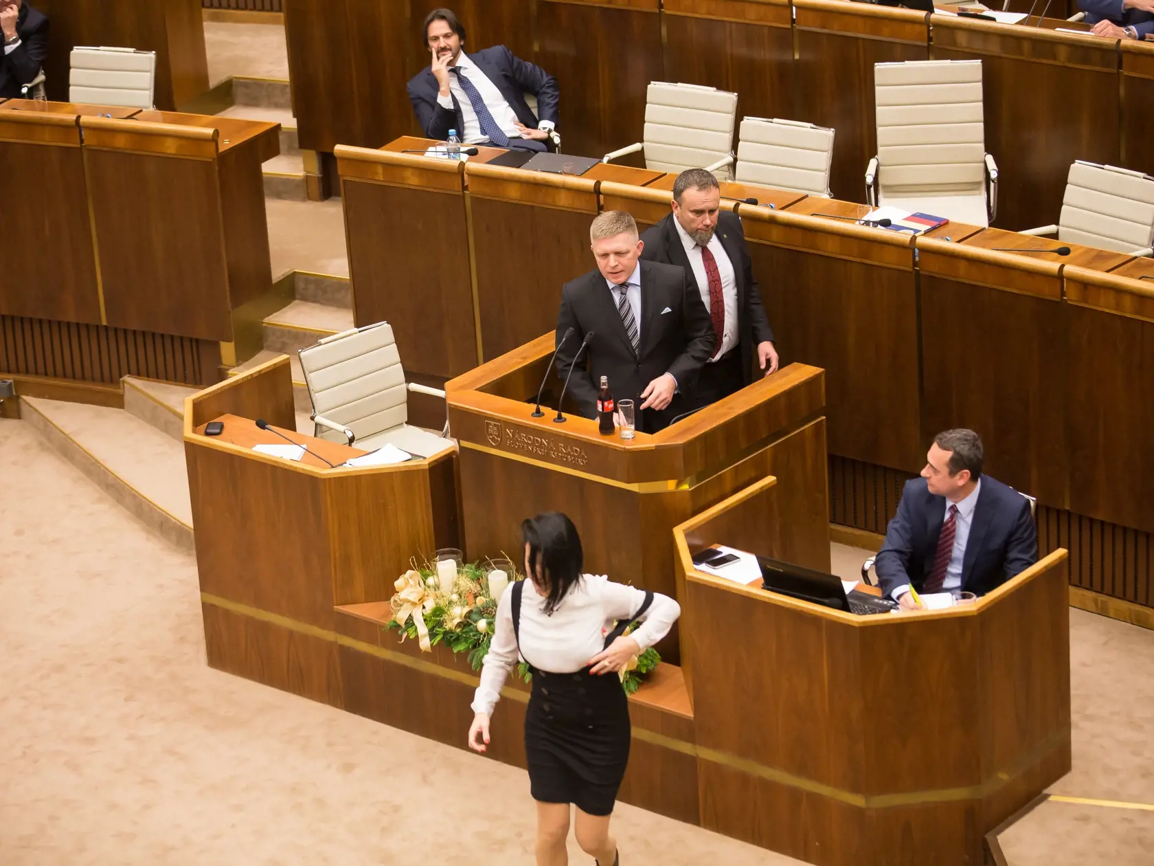 Na snímke poslankyňa NR SR Jana Cigániková (SaS)