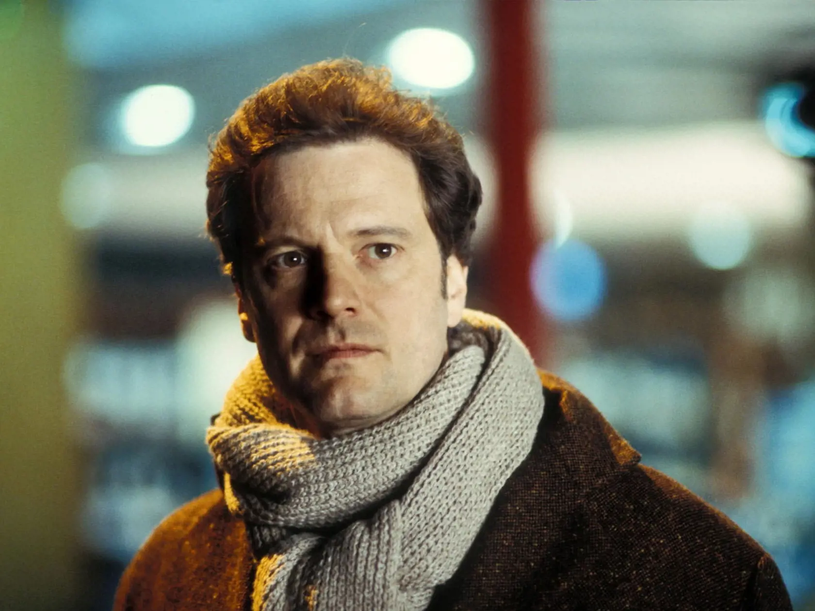 Colin vo filme Láska nebeská zahviezdil ako uzavretý a mrzutý spisovateľ.