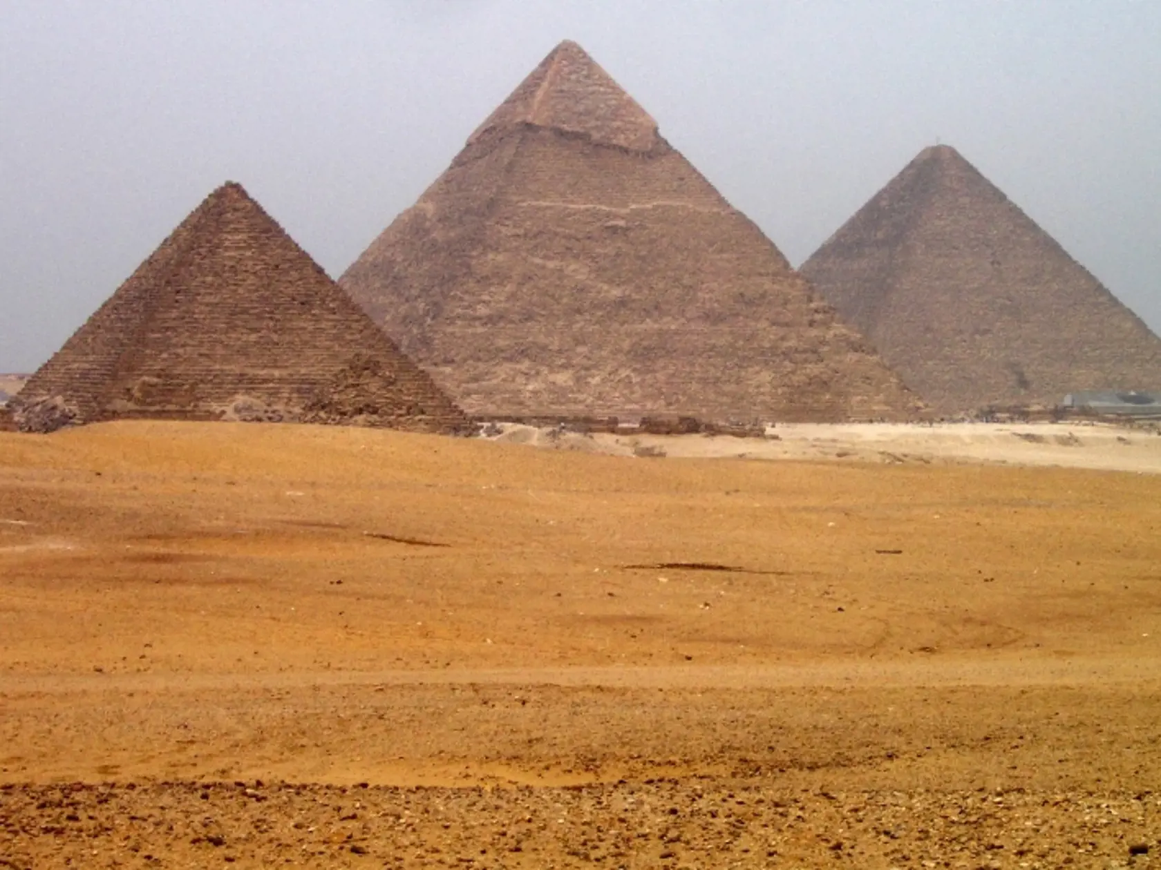 PYRAMÍDY V GIZE