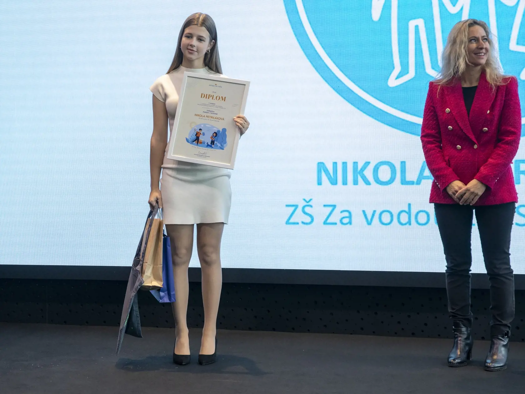 Za Pomoc v rodine ocenili siedmačku Nikolu Petriľákovú zo ZŠ v Starej Ľubovni.