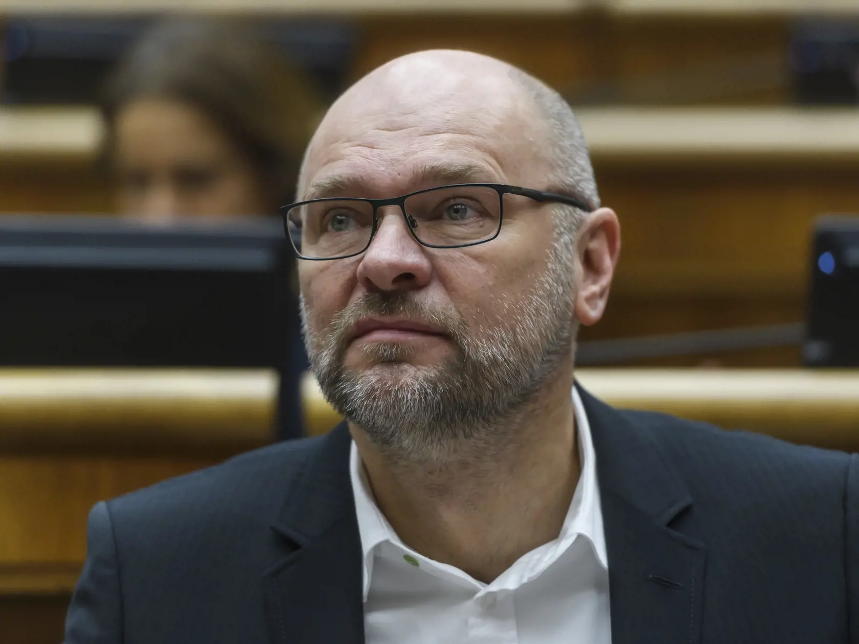 Na snímke poslanec NRSR Richard Sulík (SaS) počas 5. schôdze Národnej rady SR k hospodáreniu na Expo Dubaj v Bratislave 5. decembra 2023. FOTO TASR - Jaroslav Novák