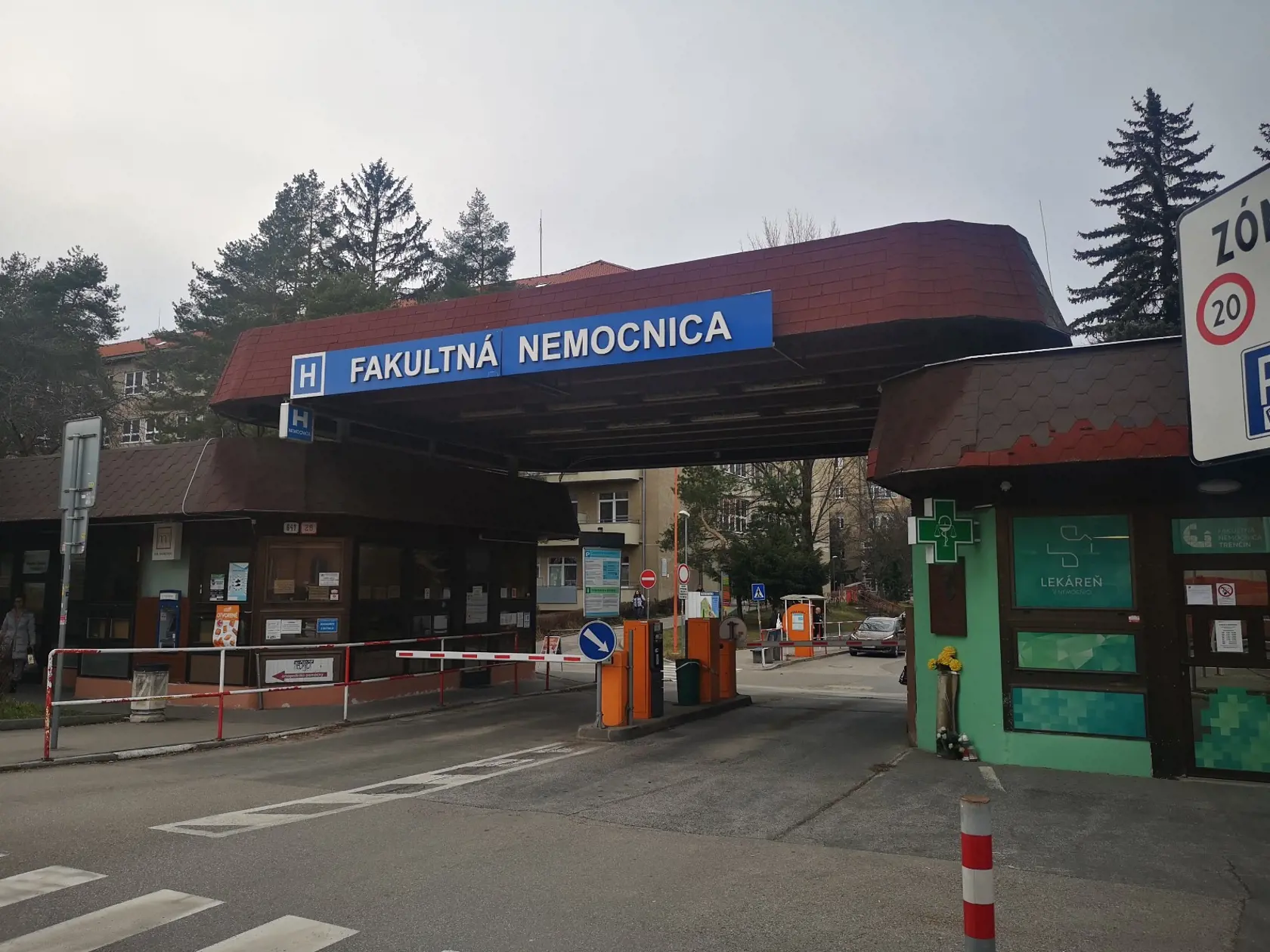 Fakultná nemocnica v Trenčíne.