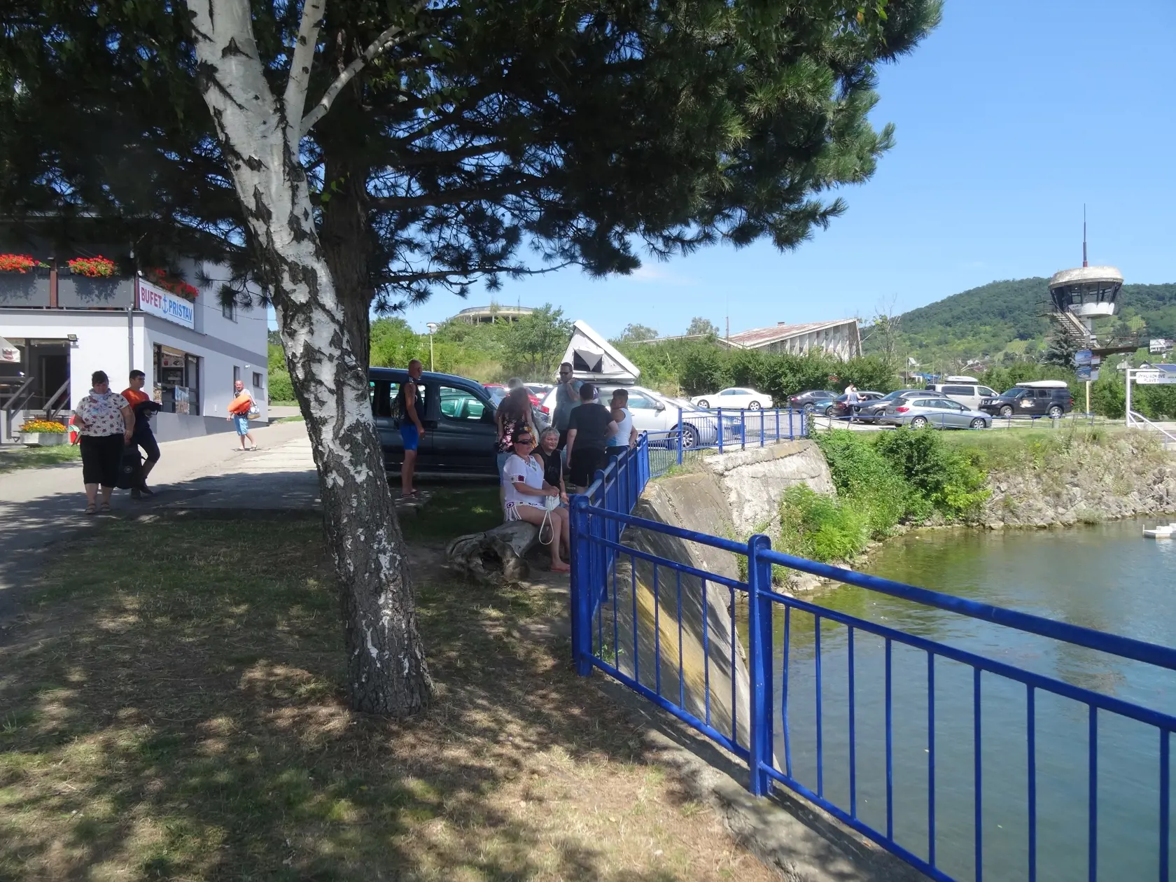 V stredisku Hôrka vládla pokojná atmosféra.