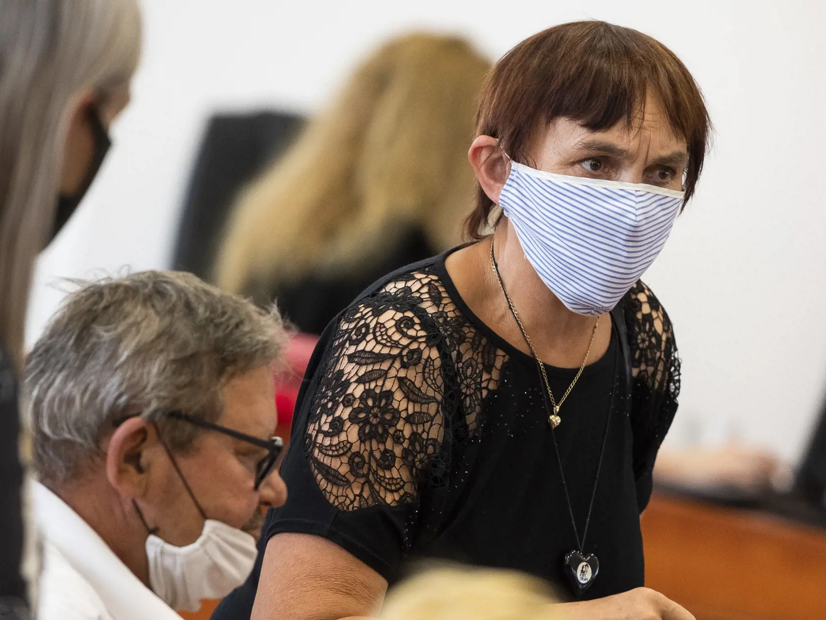 Na snímke Jozef Kuciak a Jana Kuciaková, rodičia zavraždeného Jána Kuciaka po hlavnom pojednávaní v kauze vraždy Jána Kuciaka a Matiny Kušnírovej na Špecializovanom trestnom súde v Pezinku 23. júla 2020. FOTO TASR - Jaroslav Novák