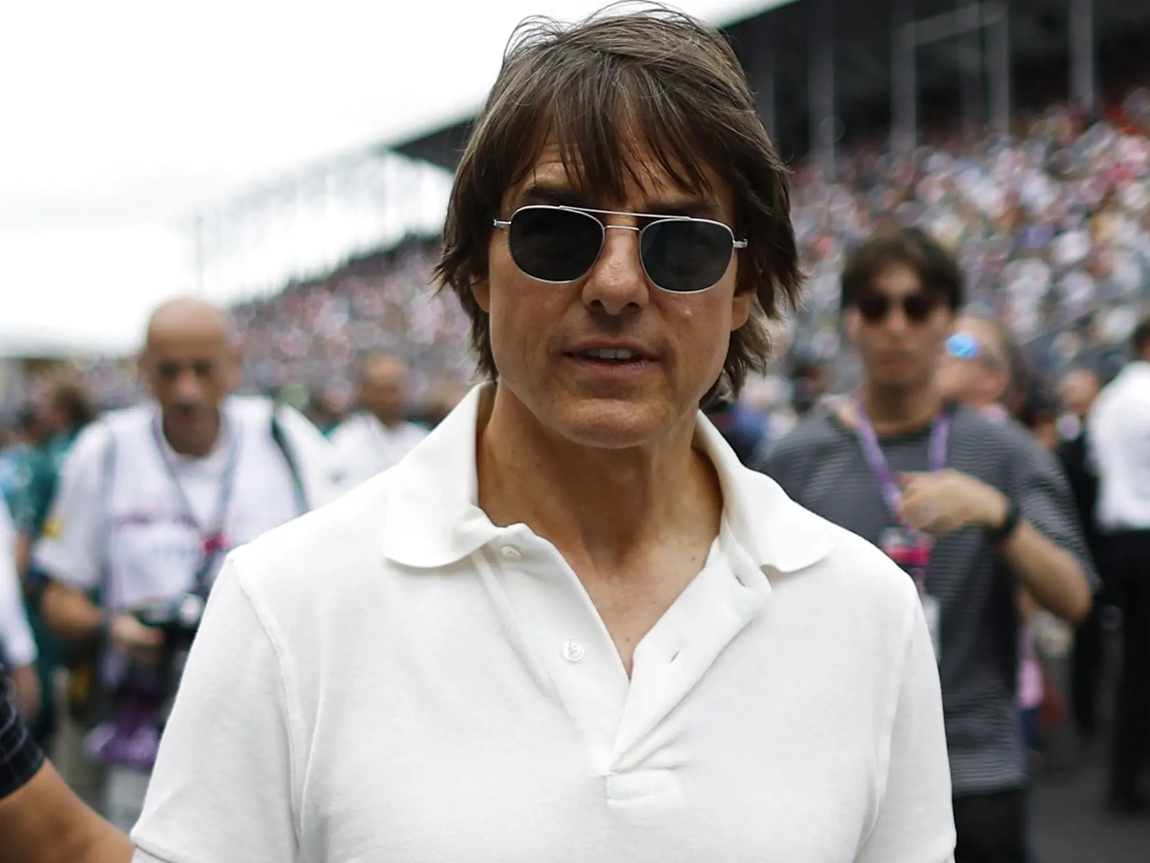 Tom Cruise na Veľkej cene Formuly 1 v Miami