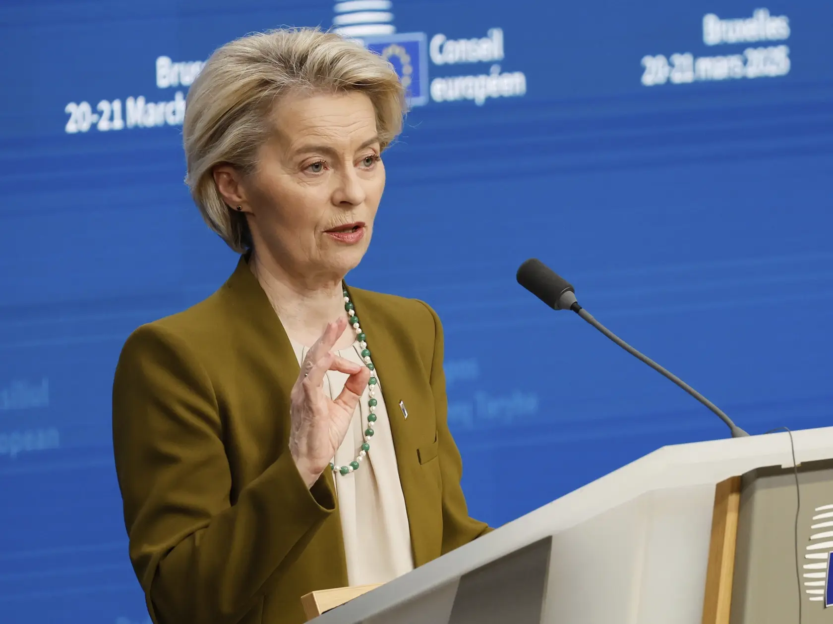 Predsedníčka Európskej komisie (EK) Ursula von der Leyenová