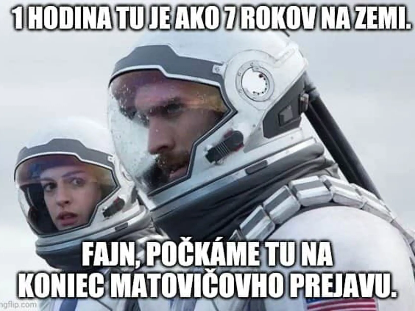Počkáme tu na koniec Matovičovho prejavu...