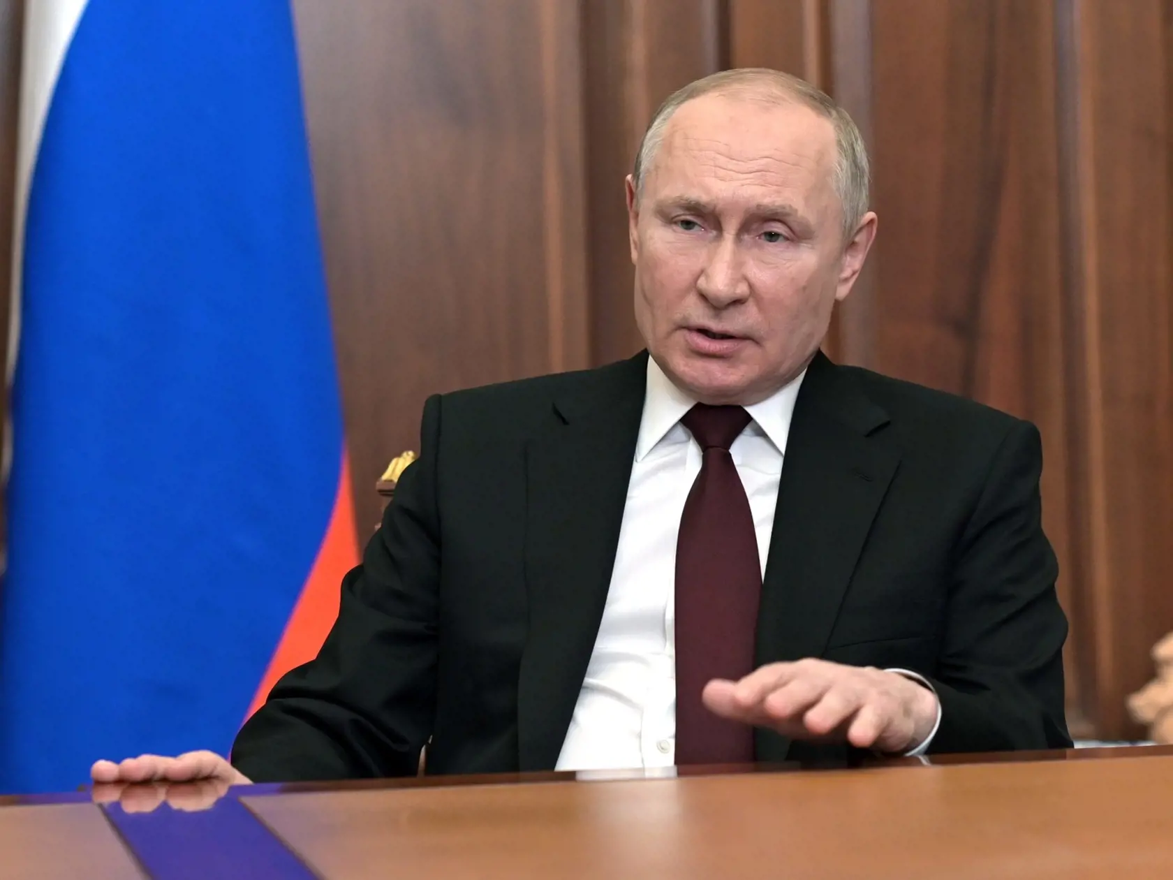 Vladimir Putin. Čo povie, to aj urobí. Jeho mínusom je riskovanie.