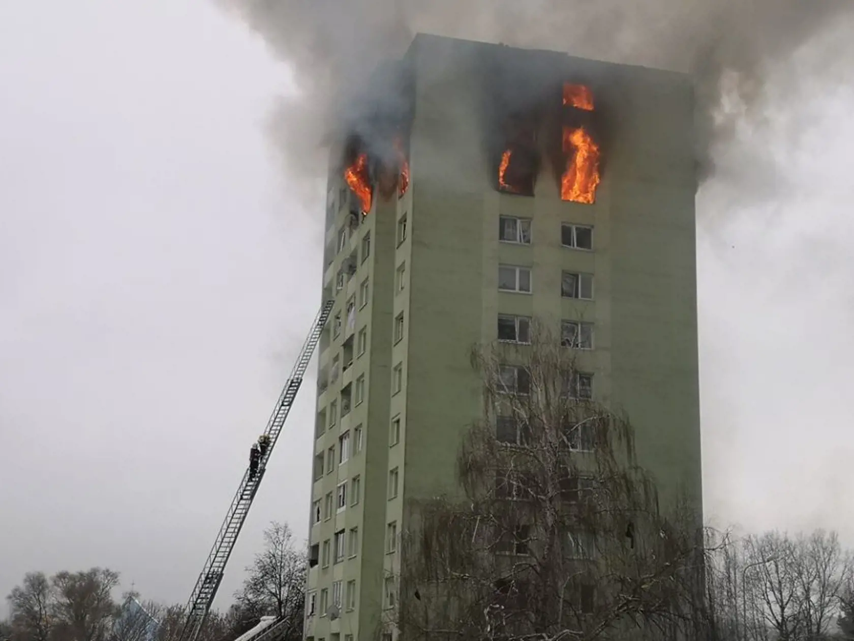 výbuch na prešovskom sídlisku