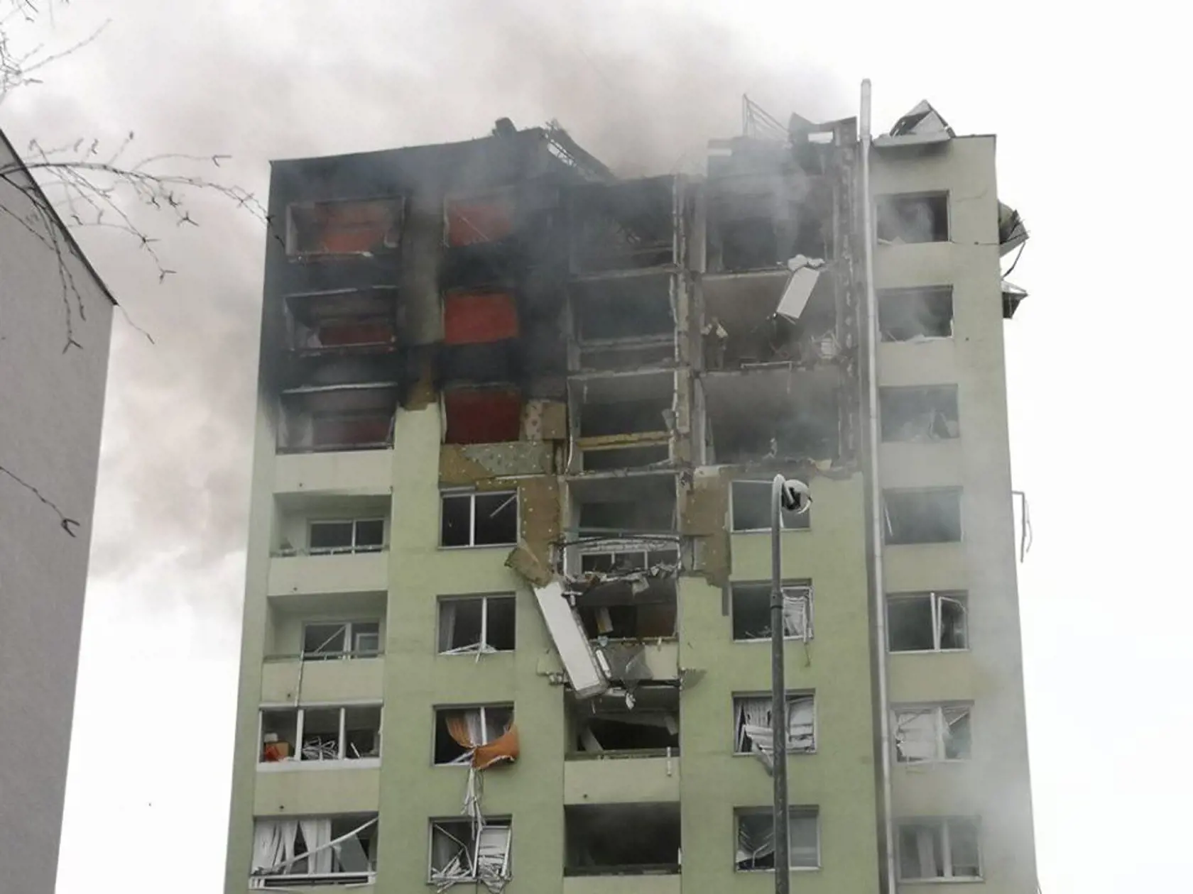 výbuch na prešovskom sídlisku