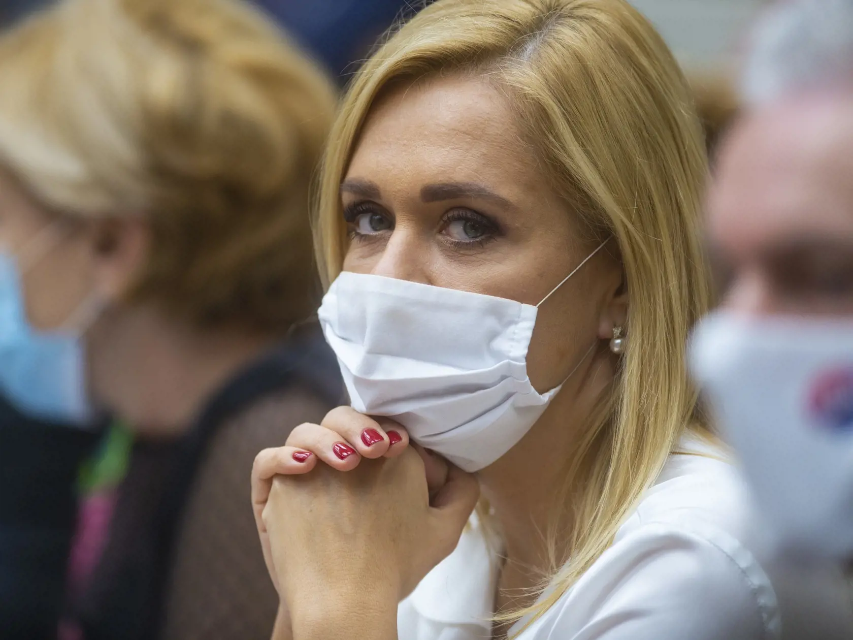 Denisa Saková - exministerka vnútra a súčasná poslankyňa Národnej rady Slovenskej republiky (Hlas-SD)