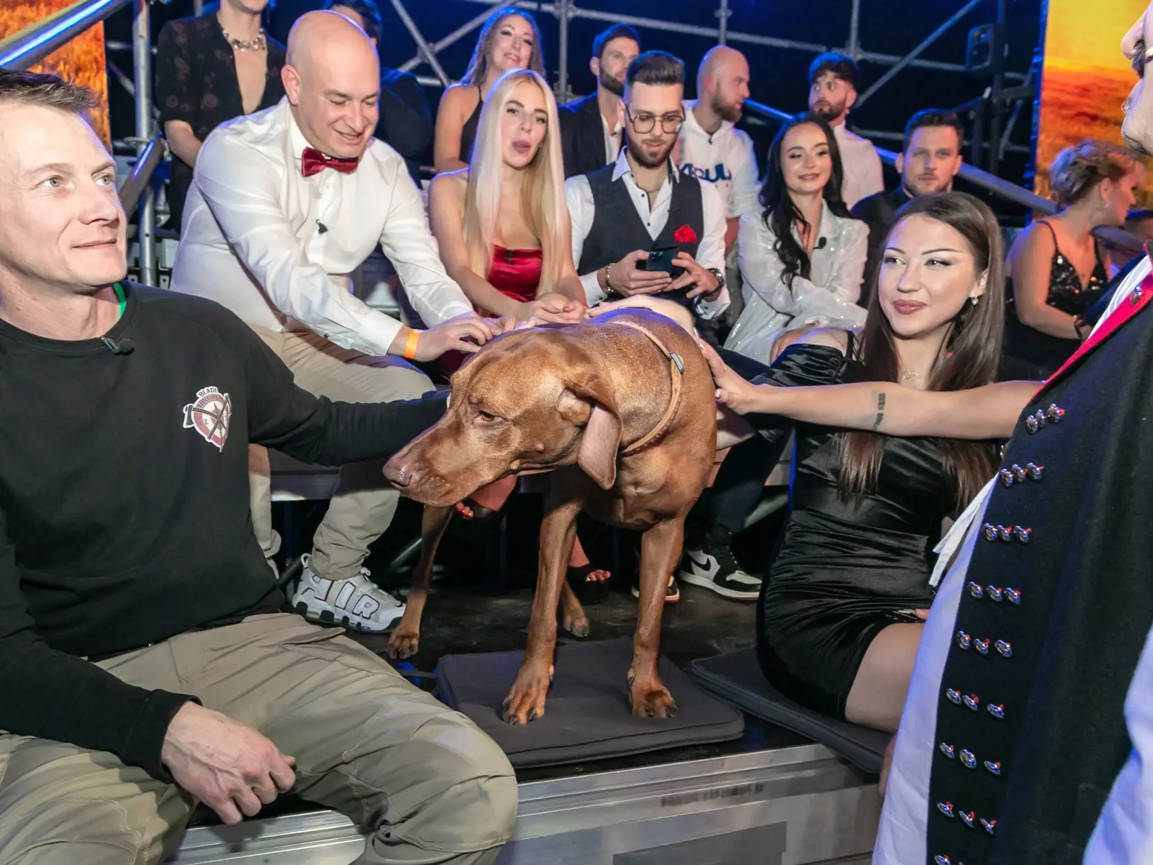 Finále reality šou "FARMA 15" v Bratislave.