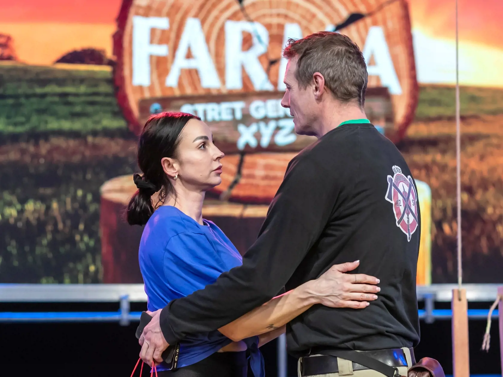 Lucia a Adam počas finále Farmy 15.