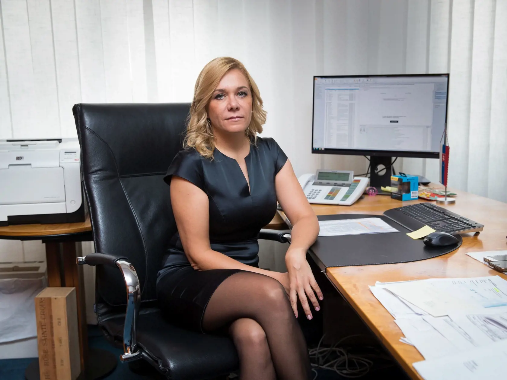 Denisa Saková - exministerka vnútra a súčasná poslankyňa Národnej rady Slovenskej republiky (Hlas-SD)