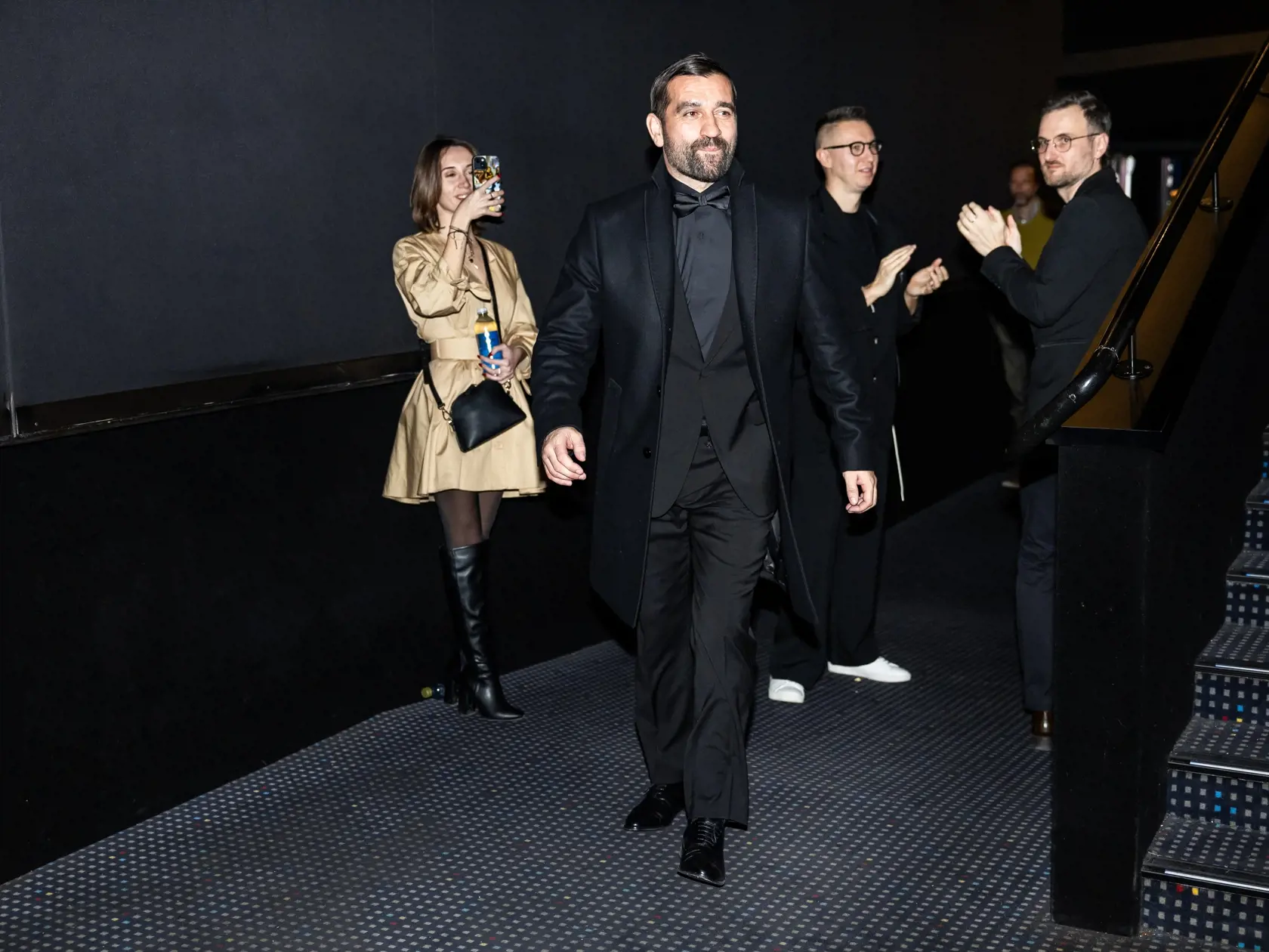 Premiéra druhého dielu filmu “ČERNÁK” v Bratislave. Na snímke Milan Ondrík.