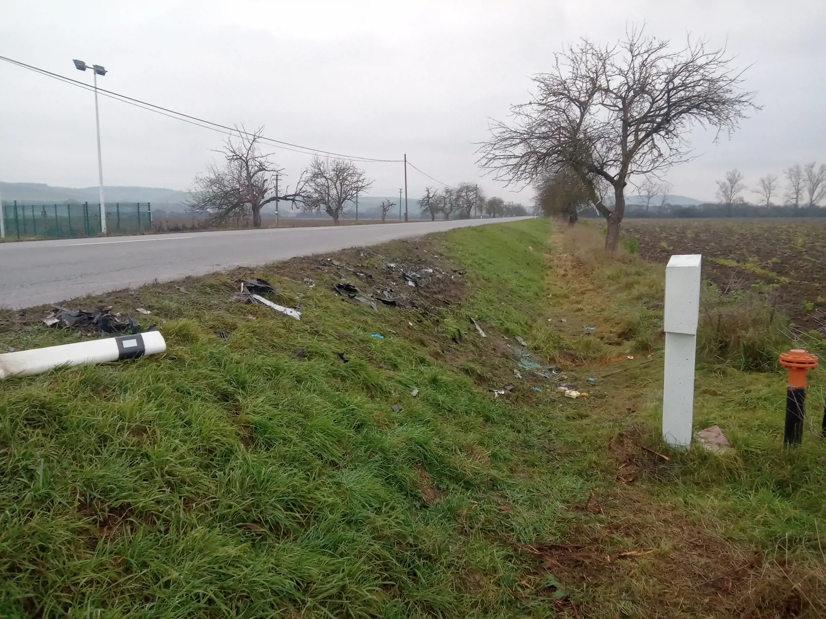 Takto vyzerala cesta smrti v pondelok (5.12.).