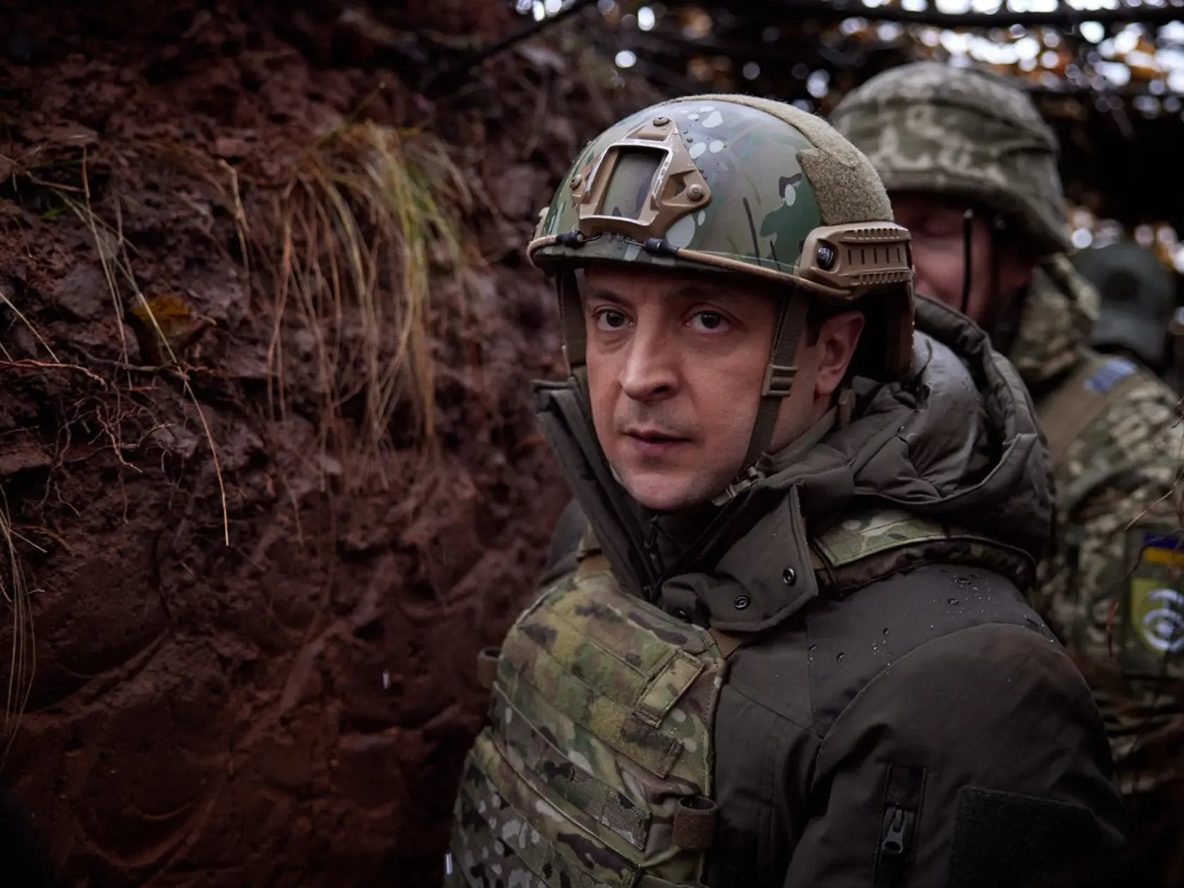 „Ukrajinská armáda si je istá svojou silou a je schopná prekaziť akékoľvek plány nepriateľa na dobytie," uviedol prezident Volodymyr Zelenskyj (43).