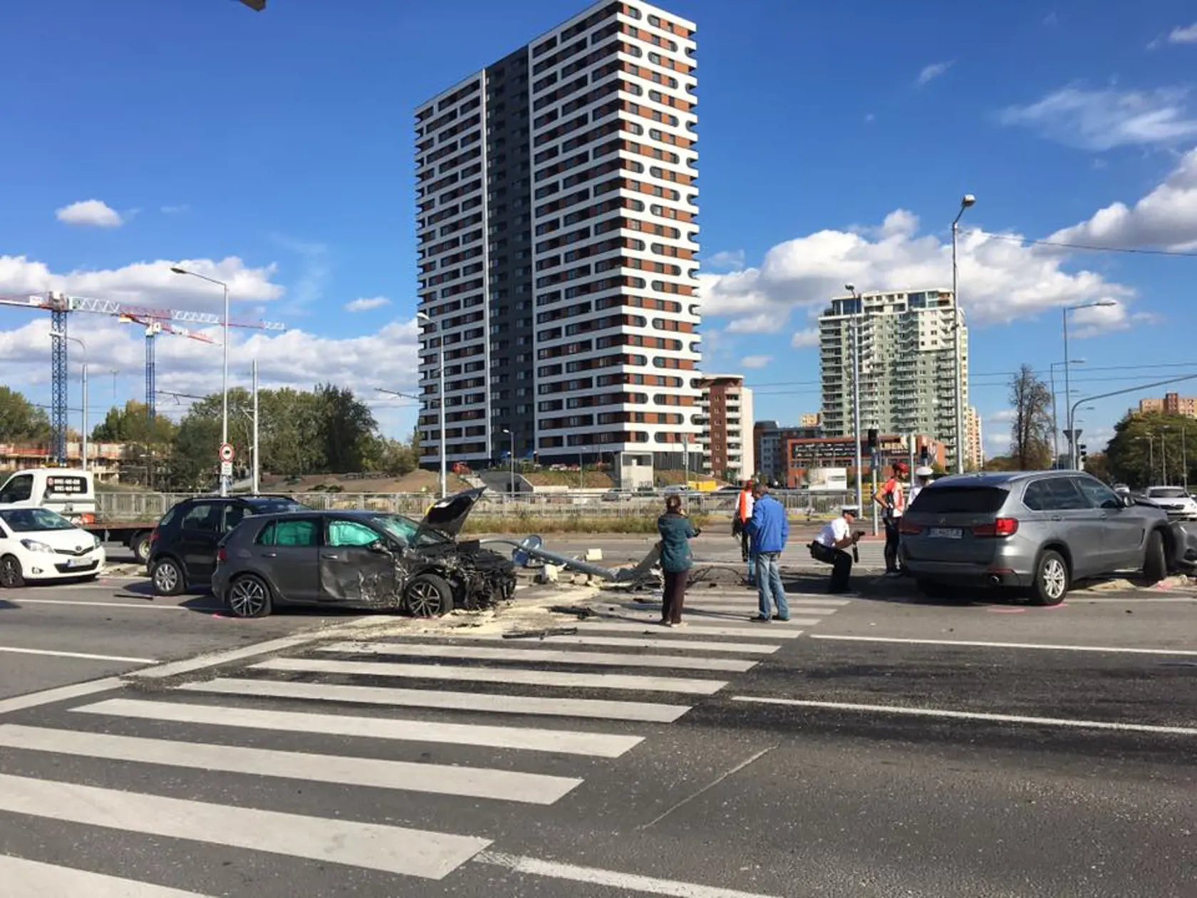 Následky havárie sú desivé.
