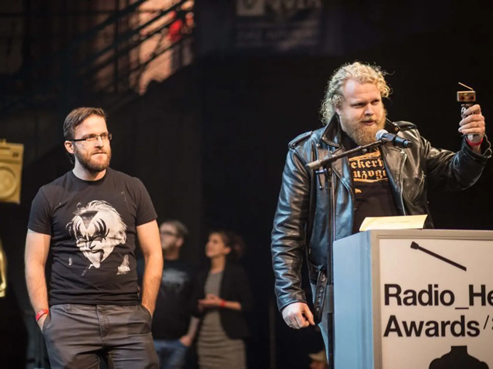Radio Head Awards 2014: Frontam skupiny Čad Pišta Vandal (Štefan Chrappa).