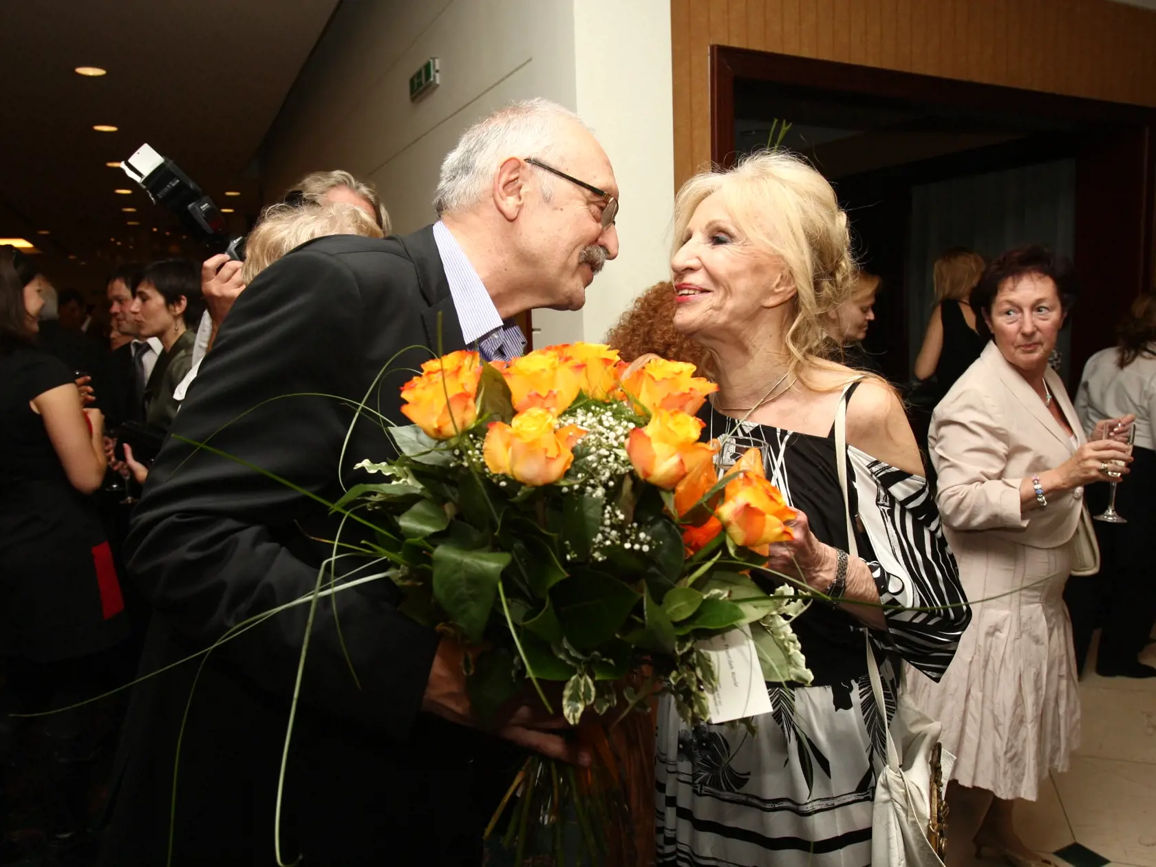 Marina Kralovicova oslavovala v starej budove SND 85 rokov