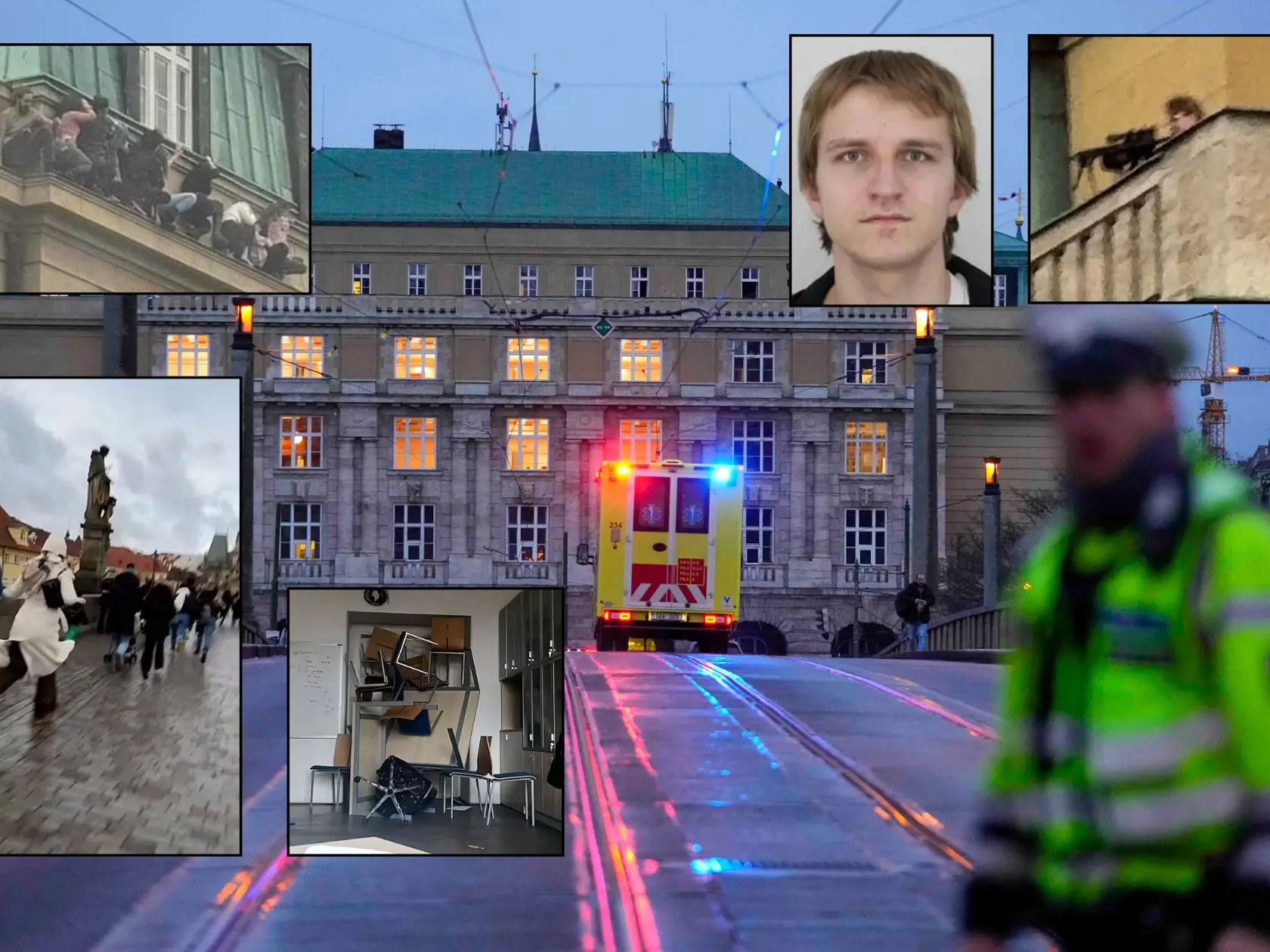 Podľa serveru Novinky.cz v Prahe aj v obci pri Kladne vraždil len 24-ročný David Kozák.