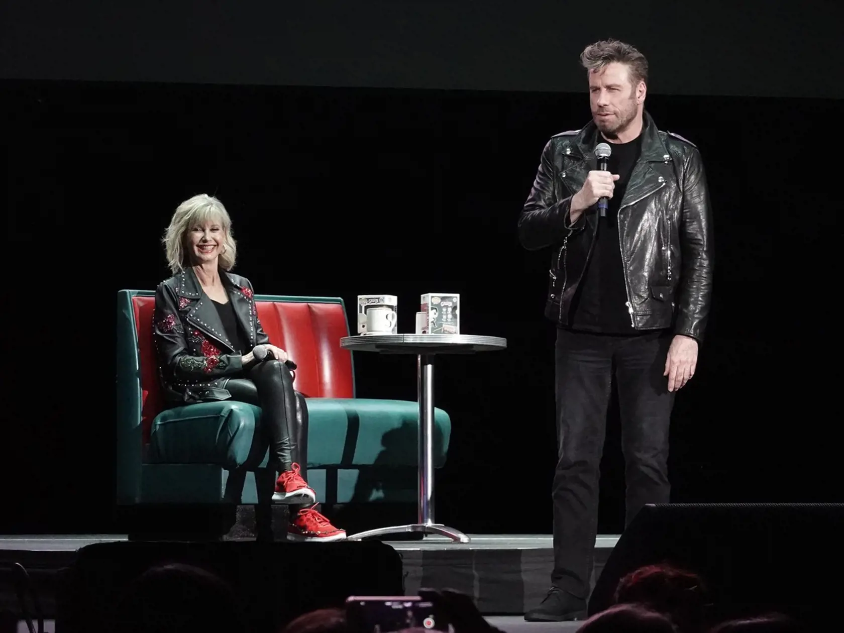 John Travolta a Olivia Newton John