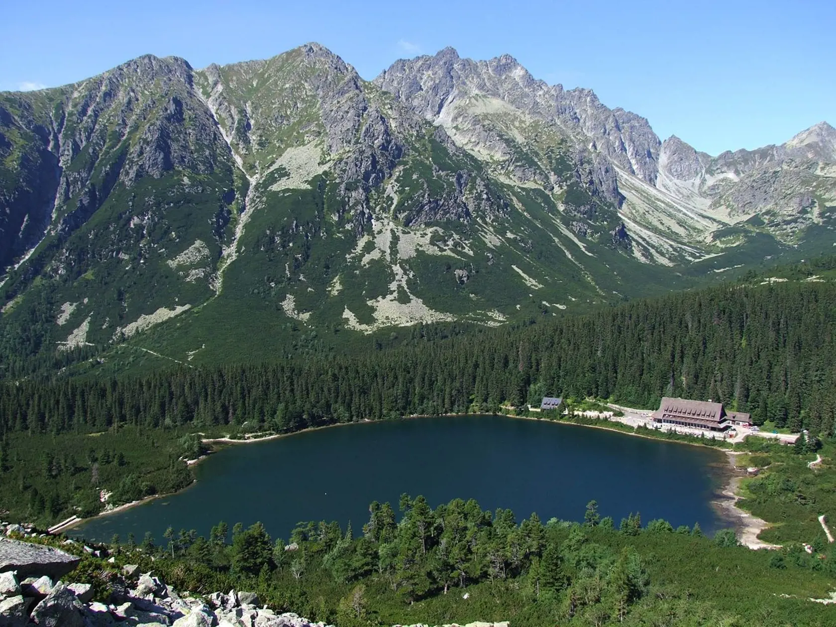 Popradské pleso.