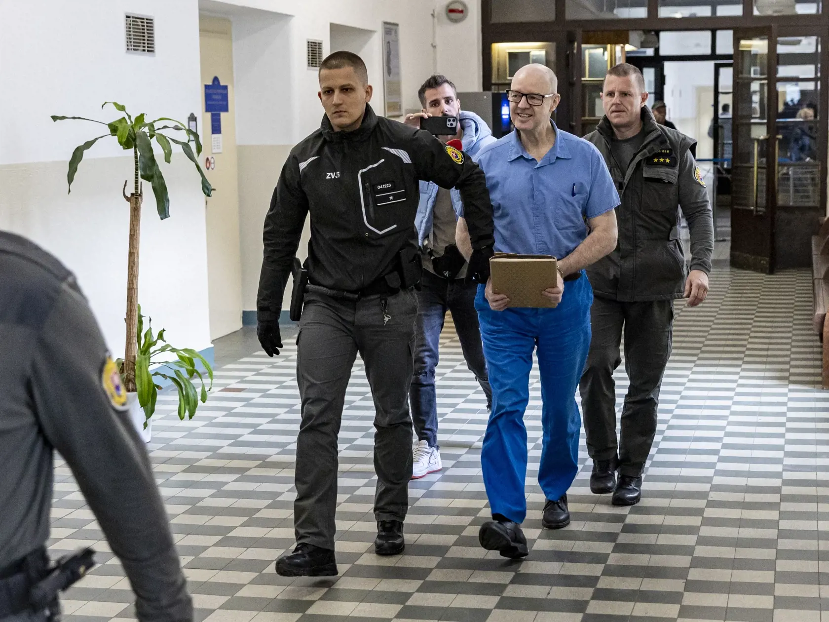 Obžalovaný bývalý riaditeľ televízie Markíza a exminister hospodárstva Pavol Rusko na Mestskom súde Bratislava I.