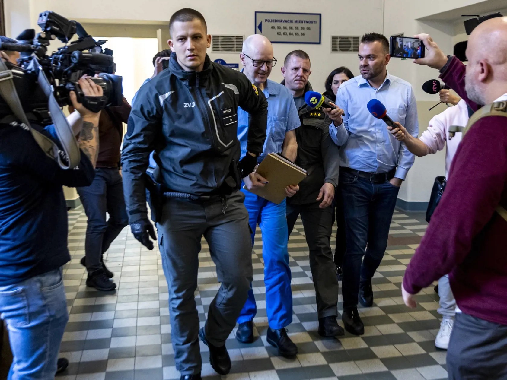 Obžalovaný bývalý riaditeľ televízie Markíza a exminister hospodárstva Pavol Rusko na Mestskom súde Bratislava I.