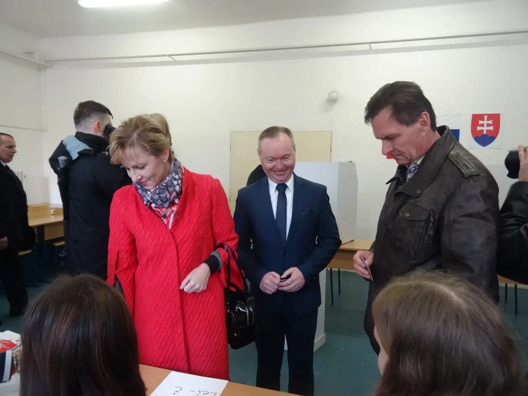 Oporou prezidenta sú jeho deti dcéra Ingrid a syn Peter, ktoré stoja vždy pri otcovom boku. Ináč tomu nebolo ani pri ostatných prezidentských voľbách.