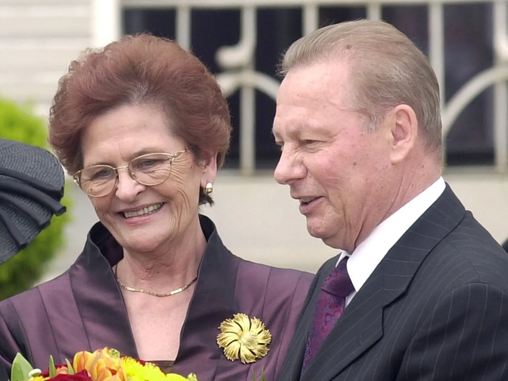 Rudolf Schuster, Irena Schusterová Ivan Gašparovič a Silvia Gašparovičová.