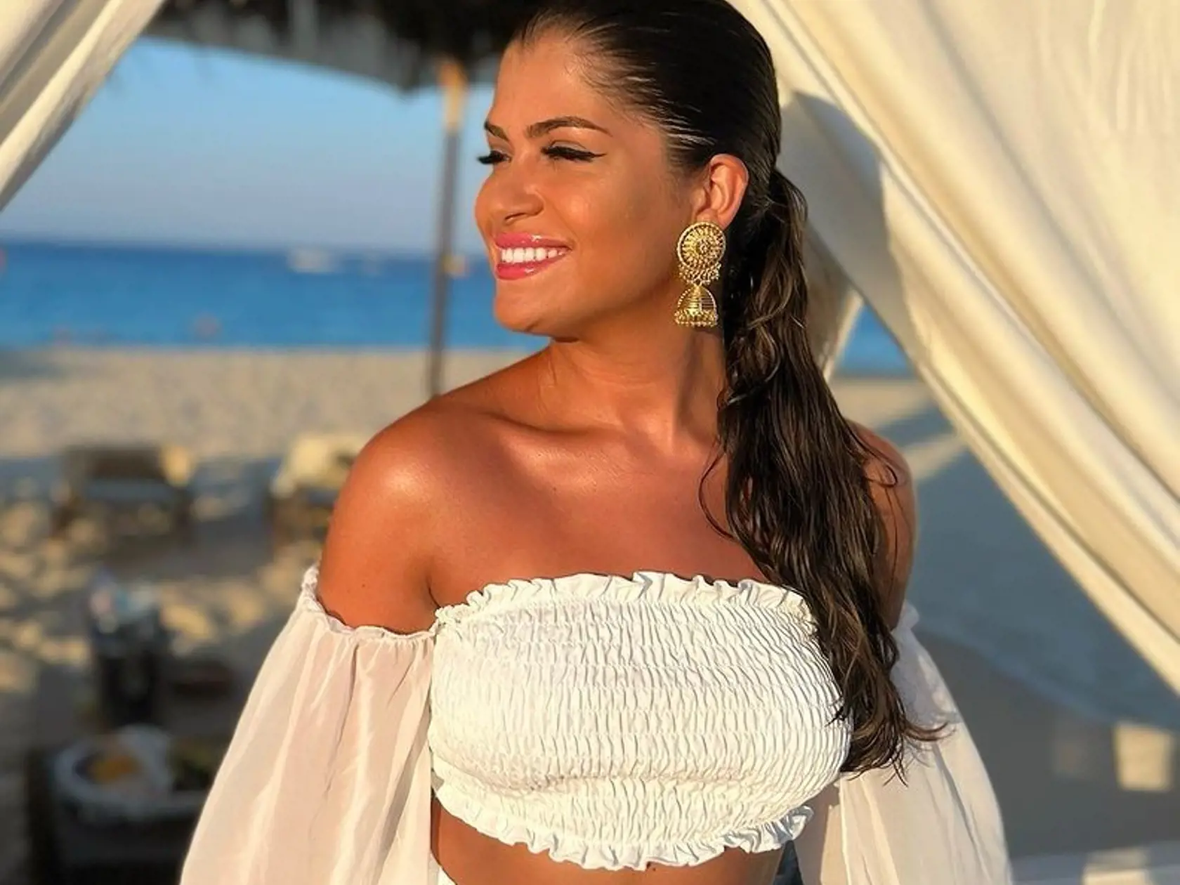 Vanessa na dovolenke v egyptskom Marsa Matrouh