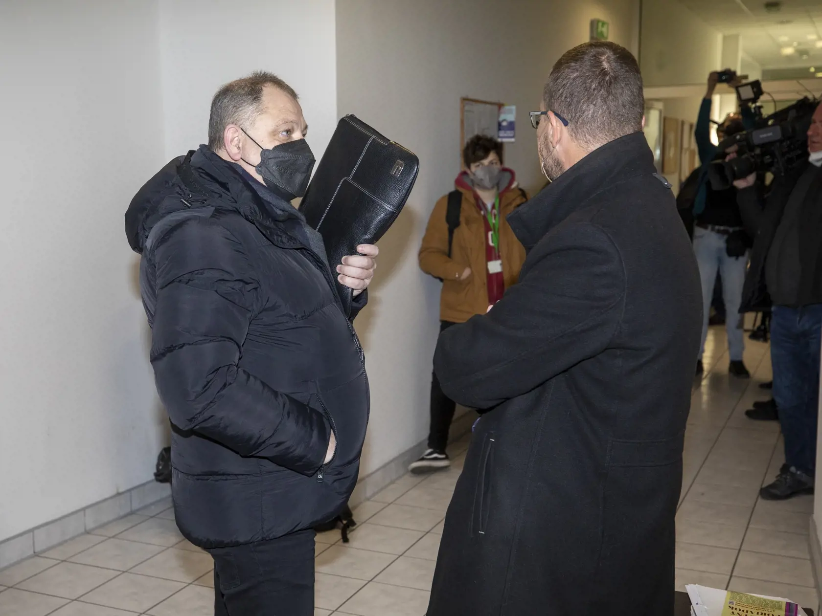 Na snímke organizátor detského tábora Chachaland a manažér RTVS Roman Paulíny obžalovaný zo sexuálneho zneužitia bývalej chovankyne Kataríny Danovej
