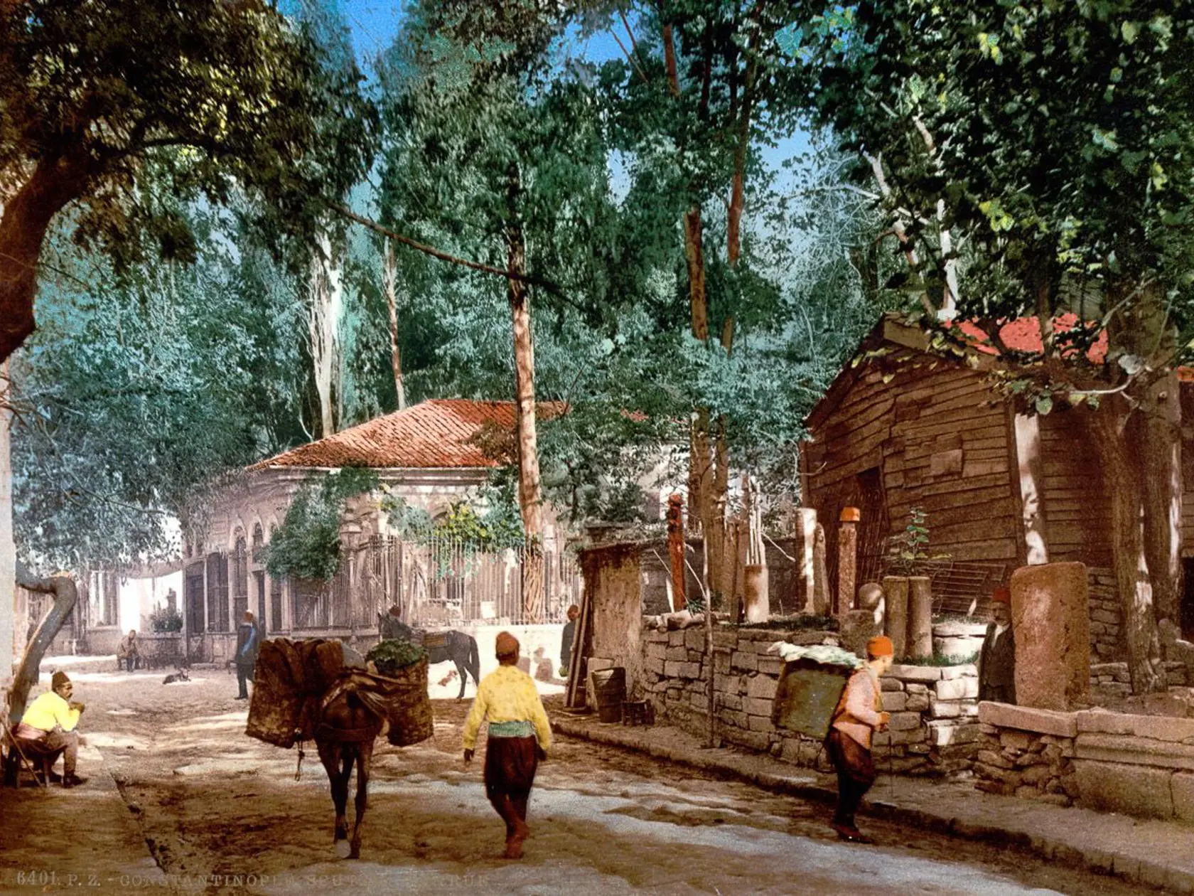 Osmanská ríša koncom 19. storočia.