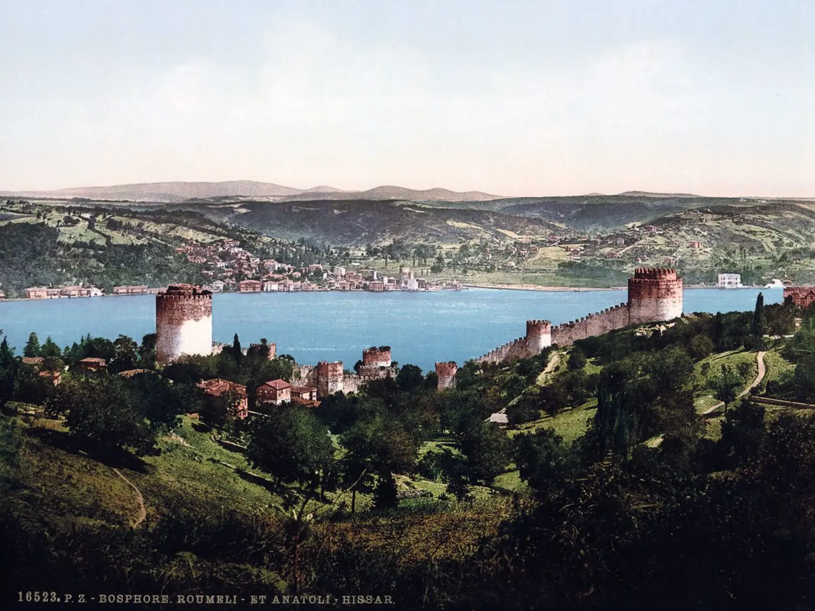 Osmanská ríša koncom 19. storočia.