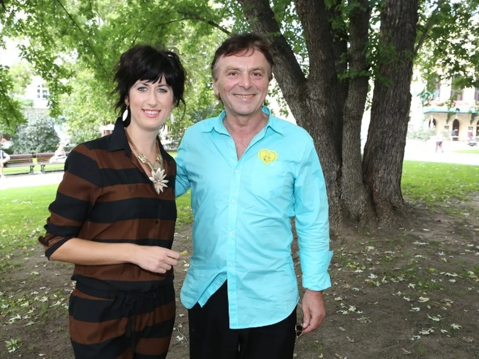Pavel Trávniček a  Monika Fialová.