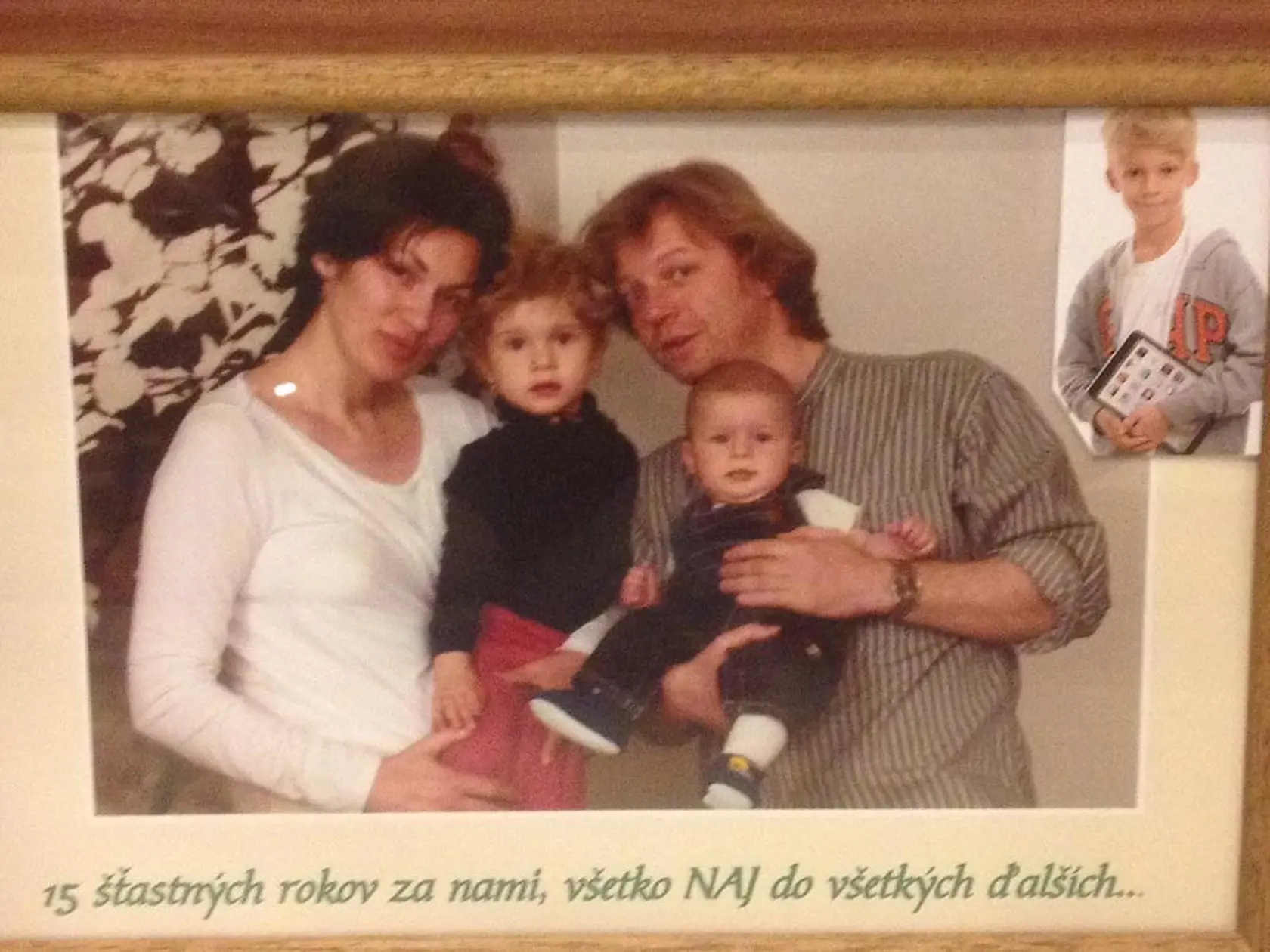 Takto vyzerali ako malé deti ratolesti Maroša Kramára.