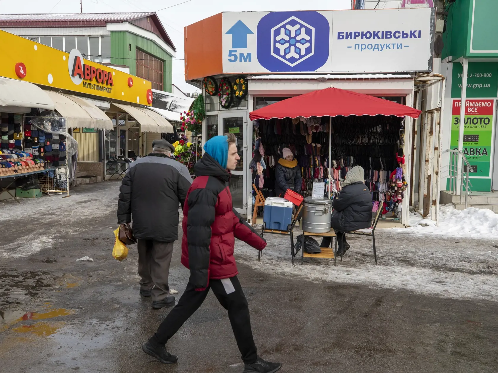  Ukrajina v napätej situaácií v konflikte s Ruskom.
Na snímke mesto Černigov blízko hraníc s Bieloruskom.