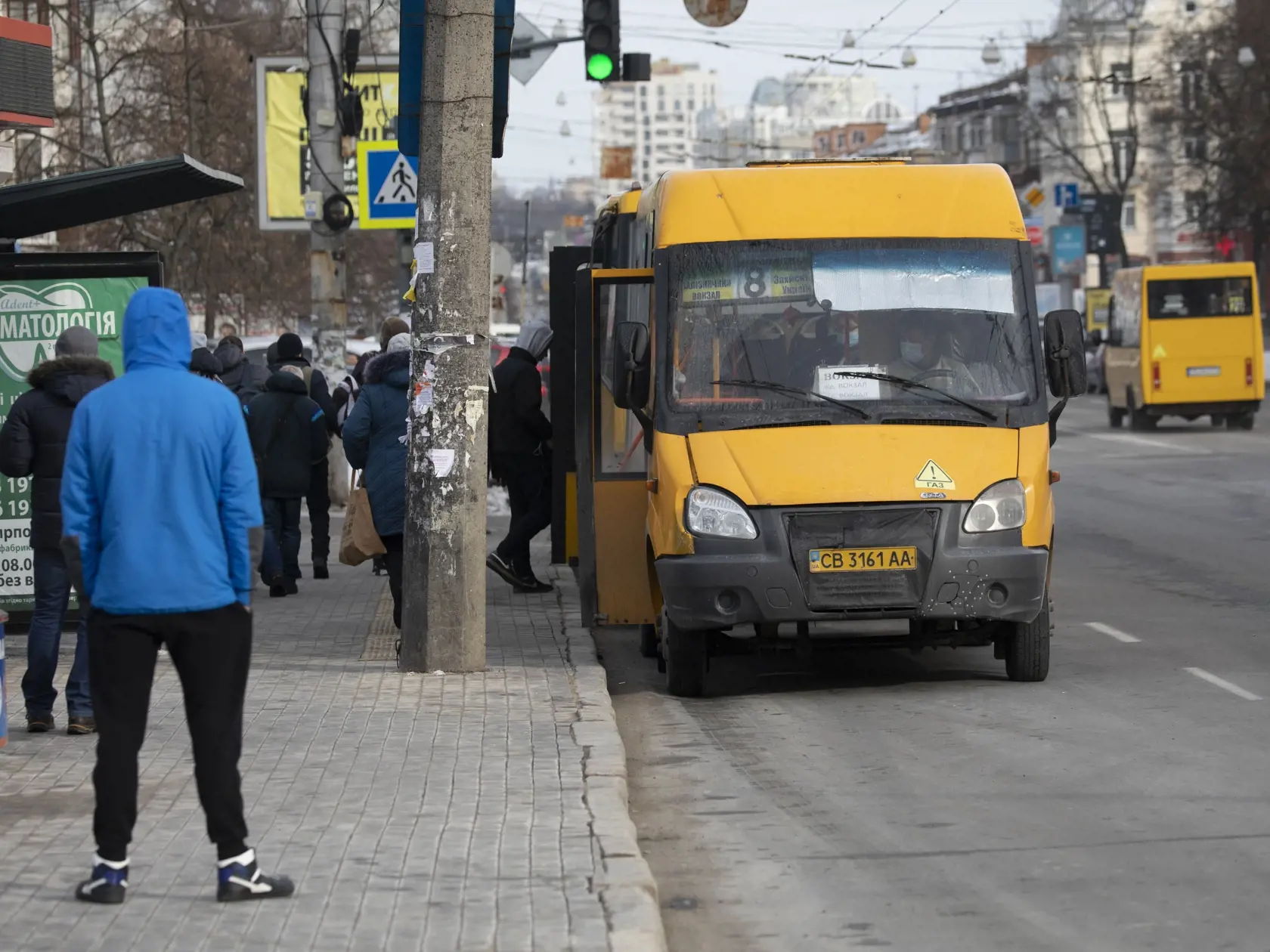  Ukrajina v napätej situaácií v konflikte s Ruskom.
Na snímke mesto Černigov blízko hraníc s Bieloruskom.