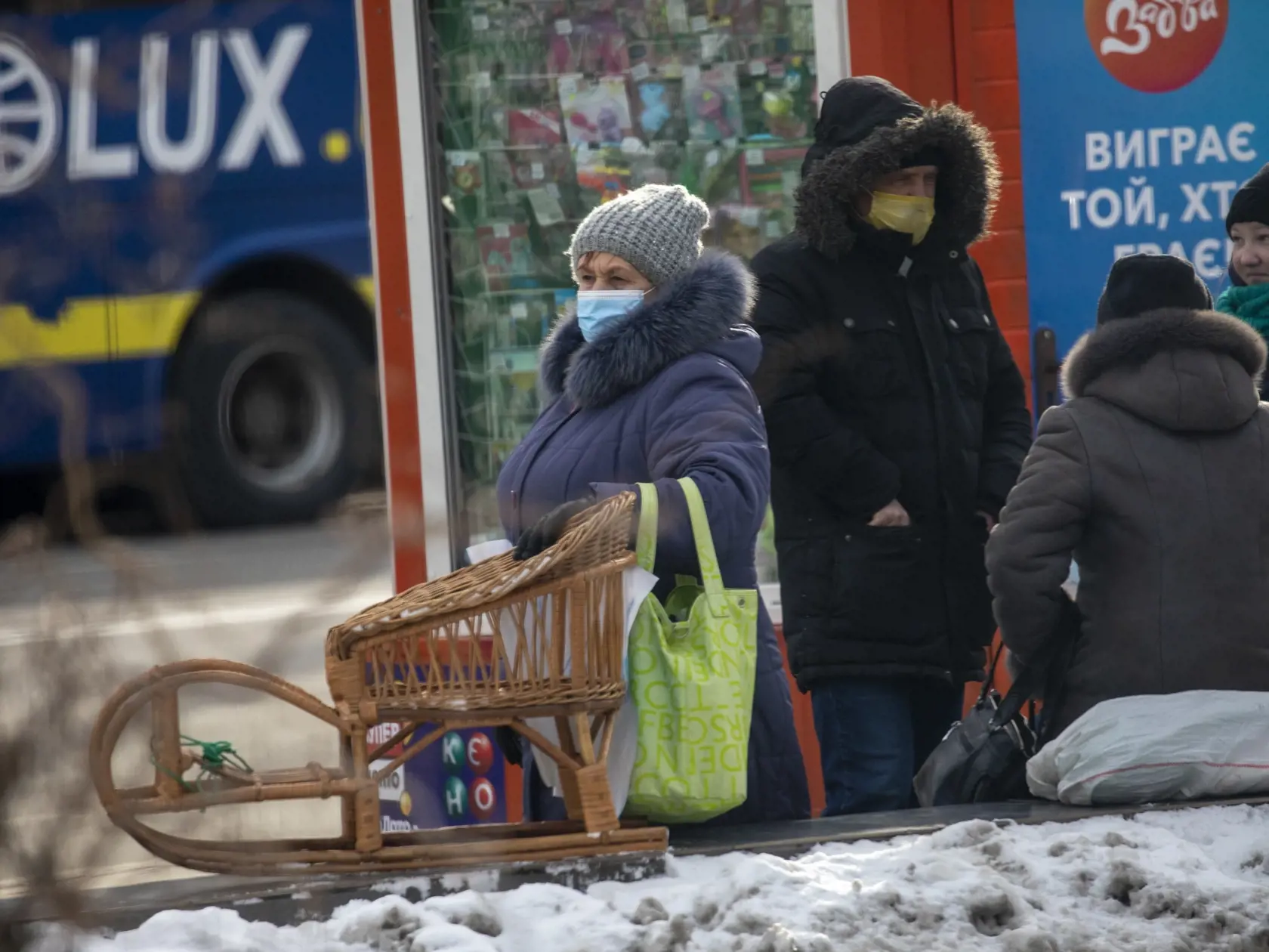  Ukrajina v napätej situaácií v konflikte s Ruskom.
Na snímke mesto Černigov blízko hraníc s Bieloruskom.