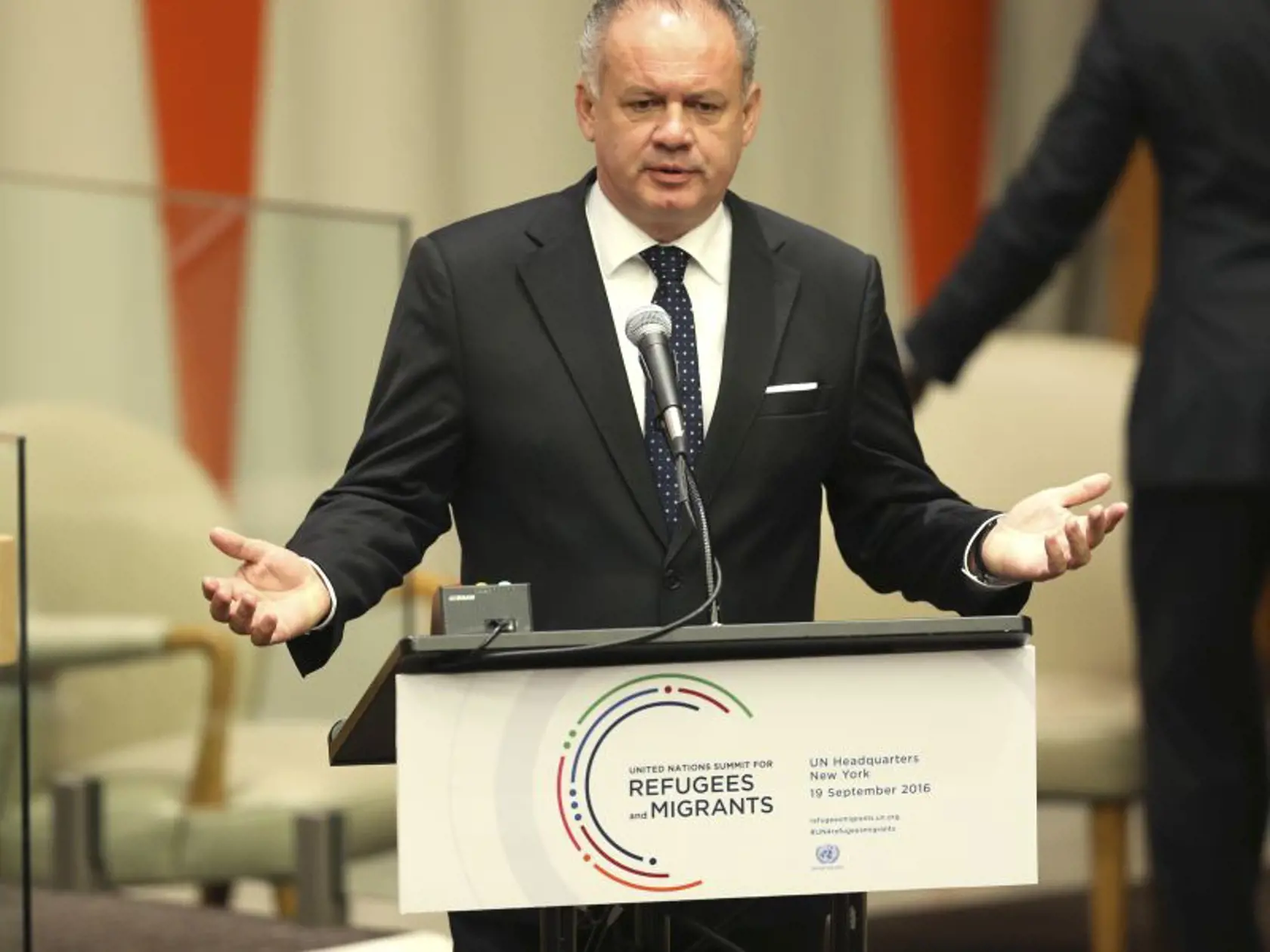 Prezident Andrej Kiska kritizoval Viktora Orbána.