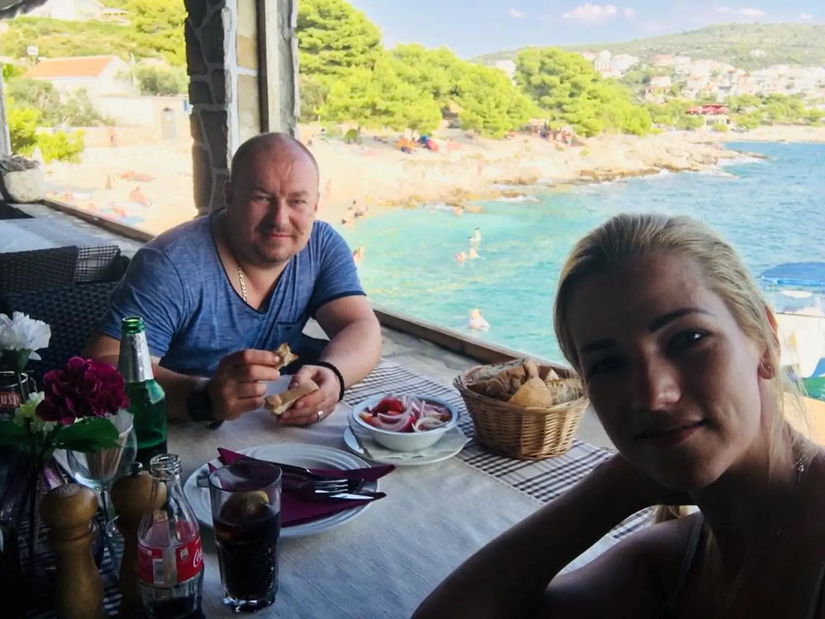 Eva Pšidová spolu s Rudolfom Huliakom si vedeli vychutnať spoločné chvíle na dovolenke.