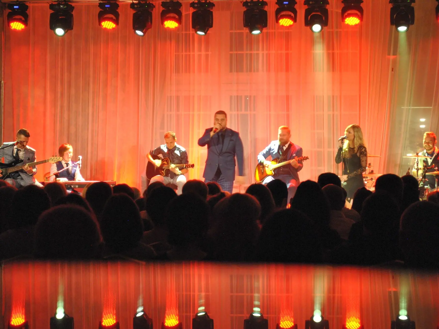 Koncert v hoteli pri Štrbskom plese.